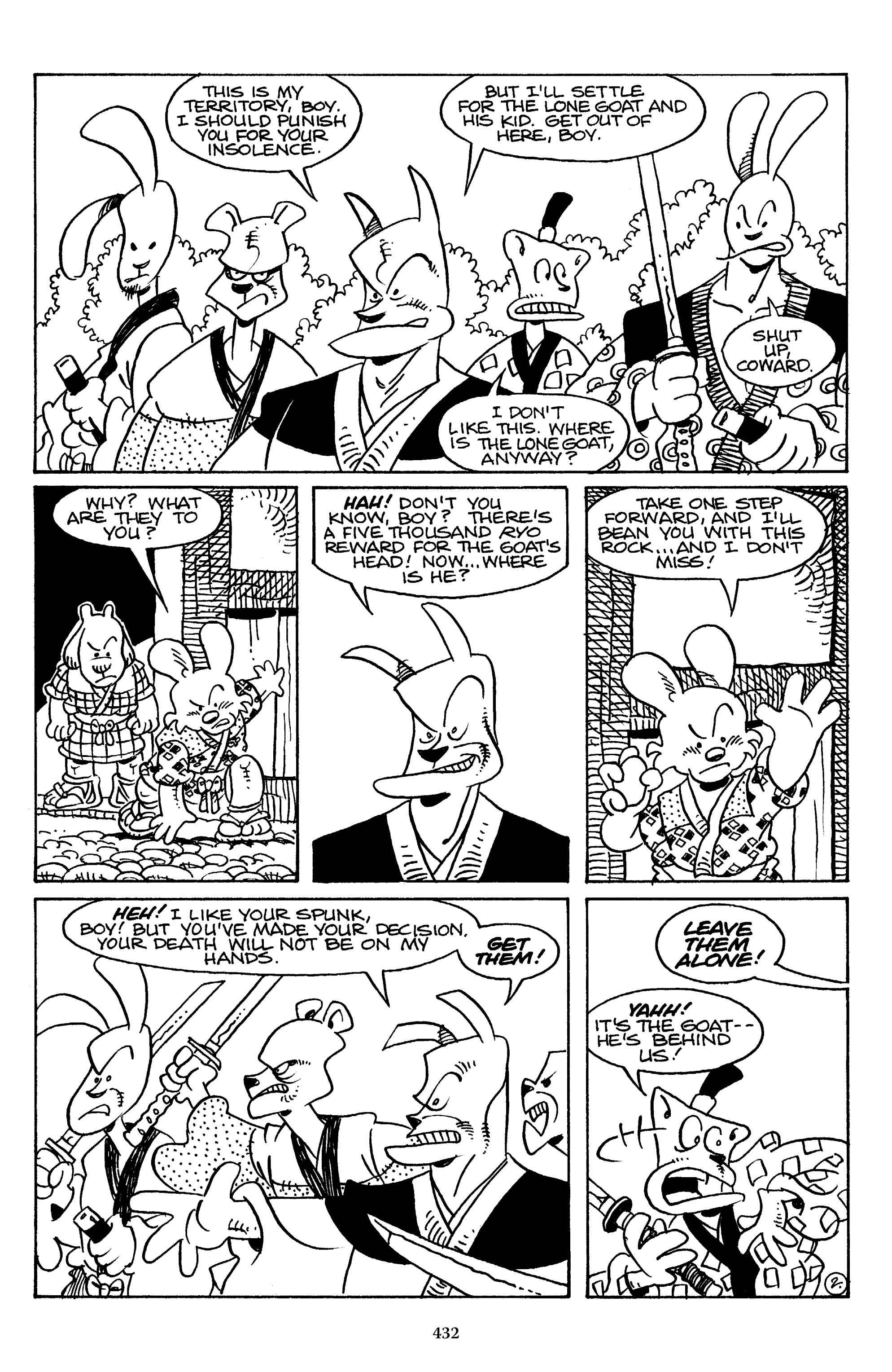 Read online The Usagi Yojimbo Saga comic -  Issue # TPB 4 - 428