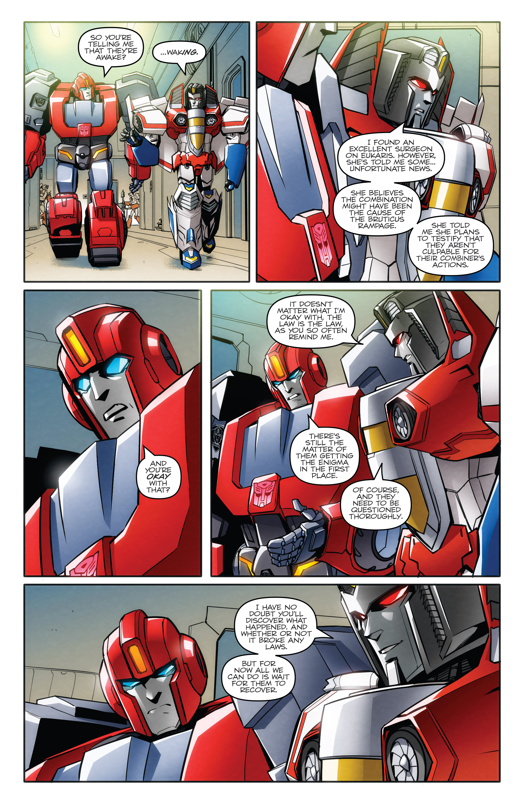 Read online Transformers: Till All Are One comic -  Issue #10 - 23