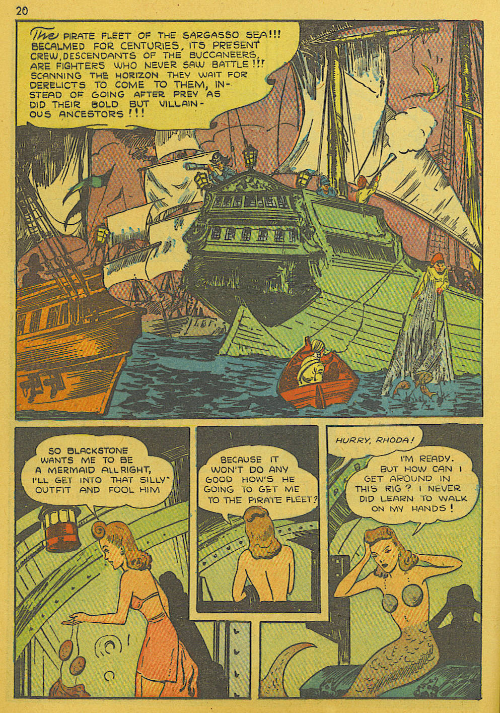 Read online Super-Magician Comics comic -  Issue #10 - 20