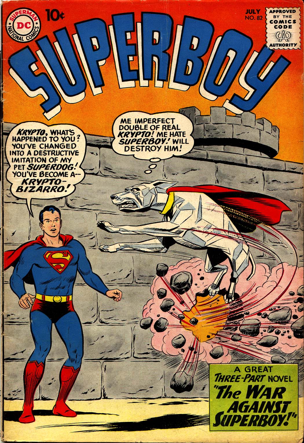 Read online Superboy (1949) comic -  Issue #82 - 1