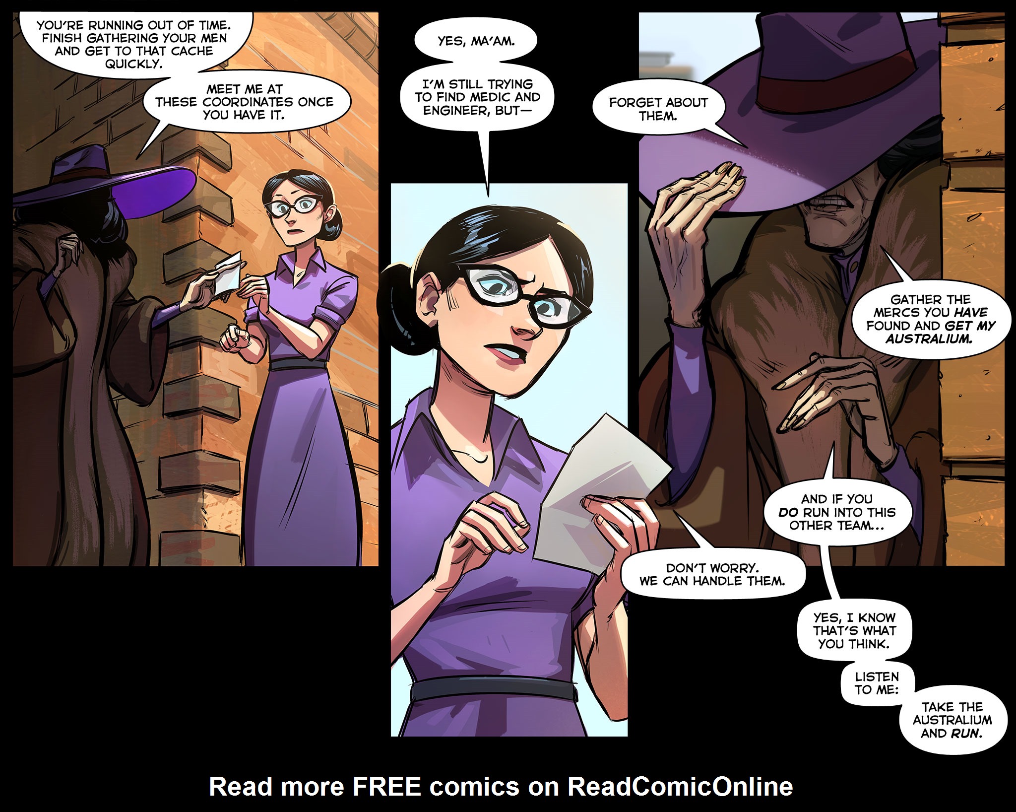 Read online Team Fortress 2 comic -  Issue #4 - 11
