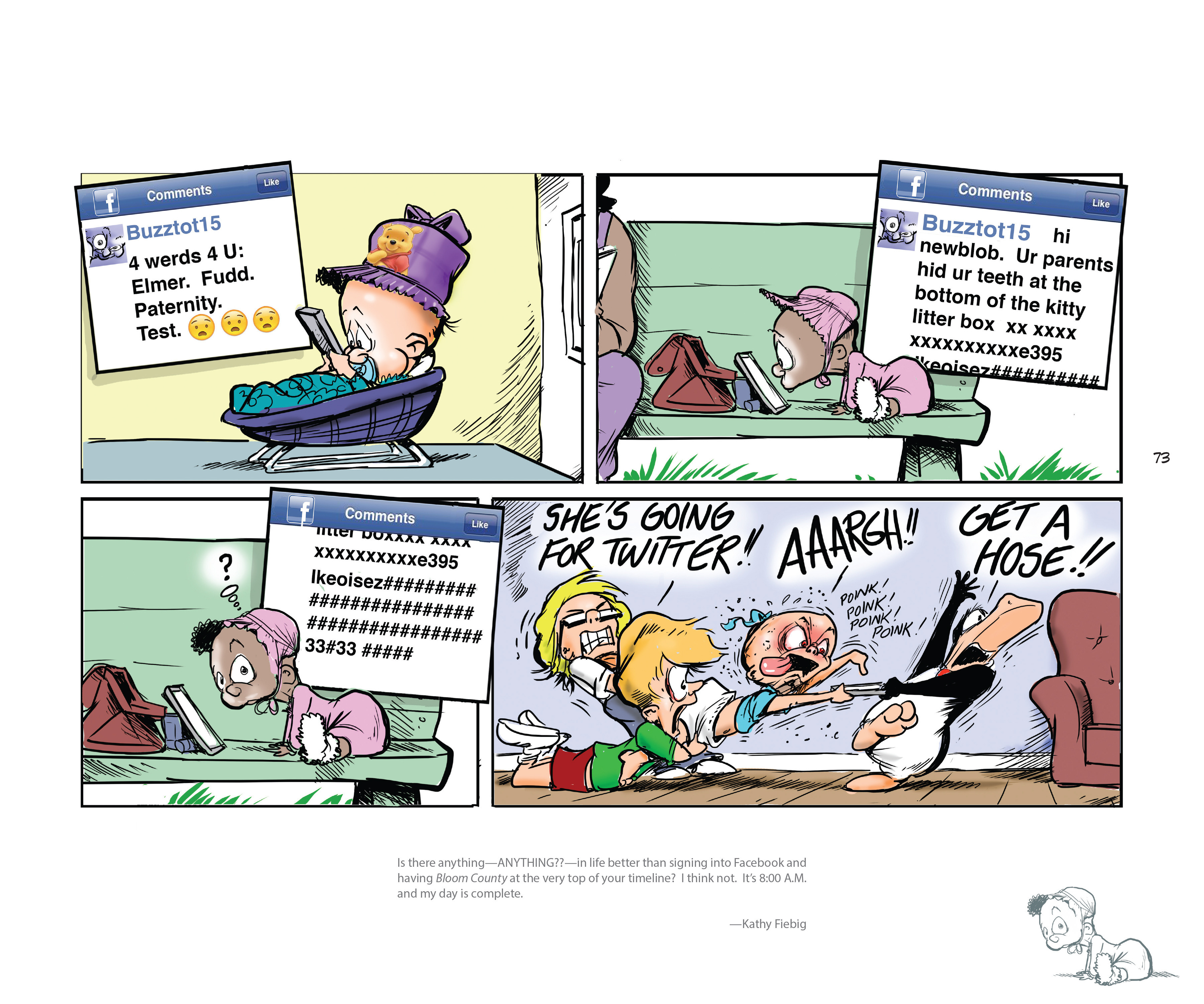 Read online Bloom County Episode XI: A New Hope comic -  Issue # Full - 75