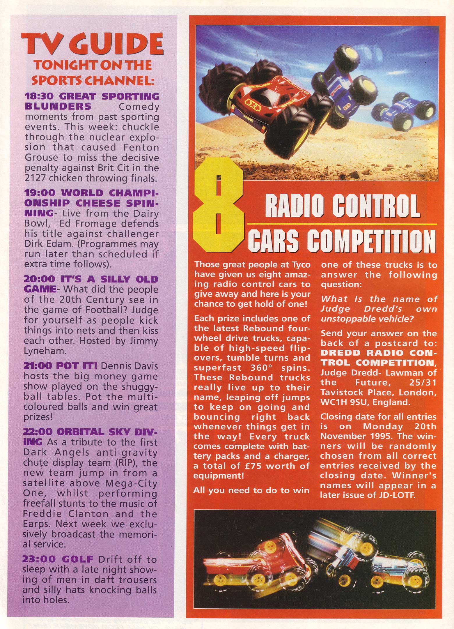 Read online Judge Dredd Lawman of the Future comic -  Issue #9 - 14