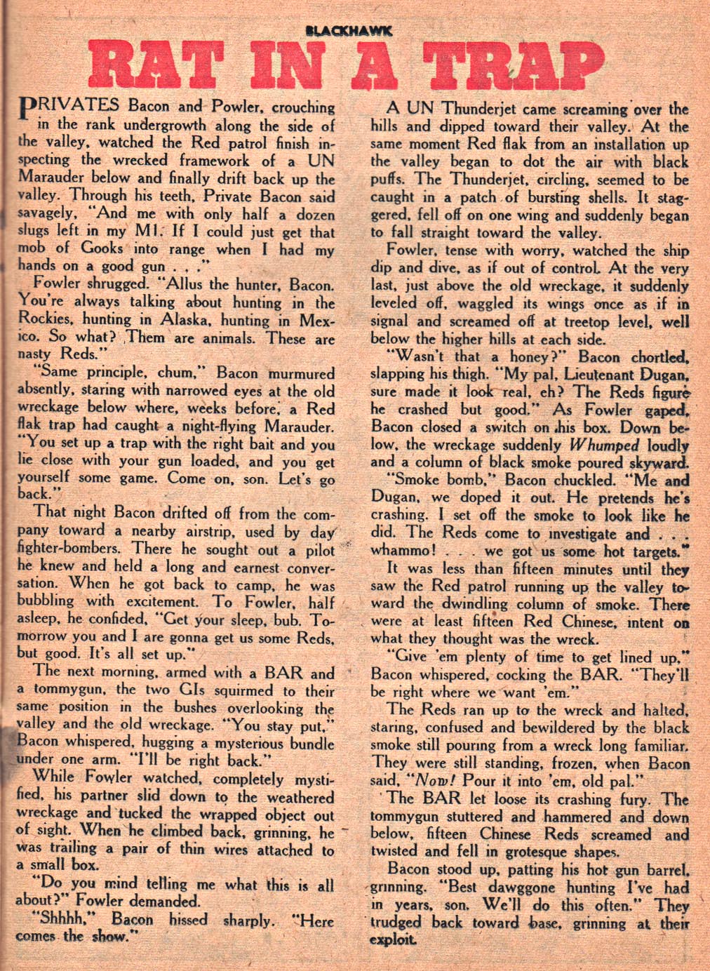 Read online Blackhawk (1957) comic -  Issue #85 - 25