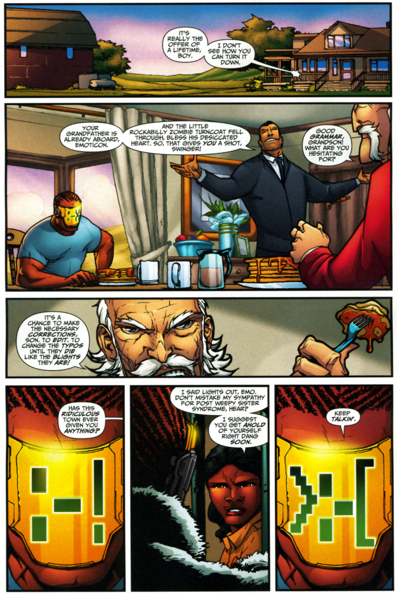 Read online Welcome To Tranquility comic -  Issue #10 - 9