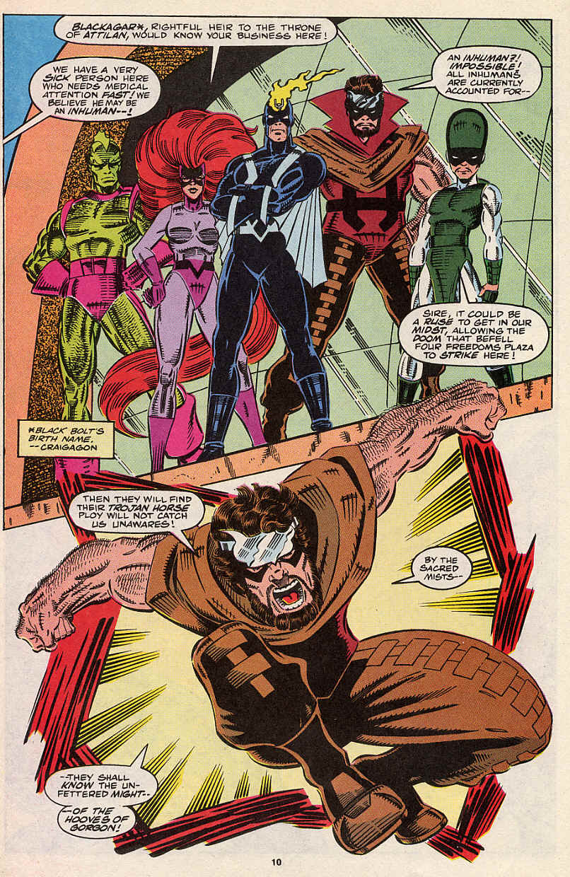 Read online Guardians of the Galaxy (1990) comic -  Issue #27 - 9