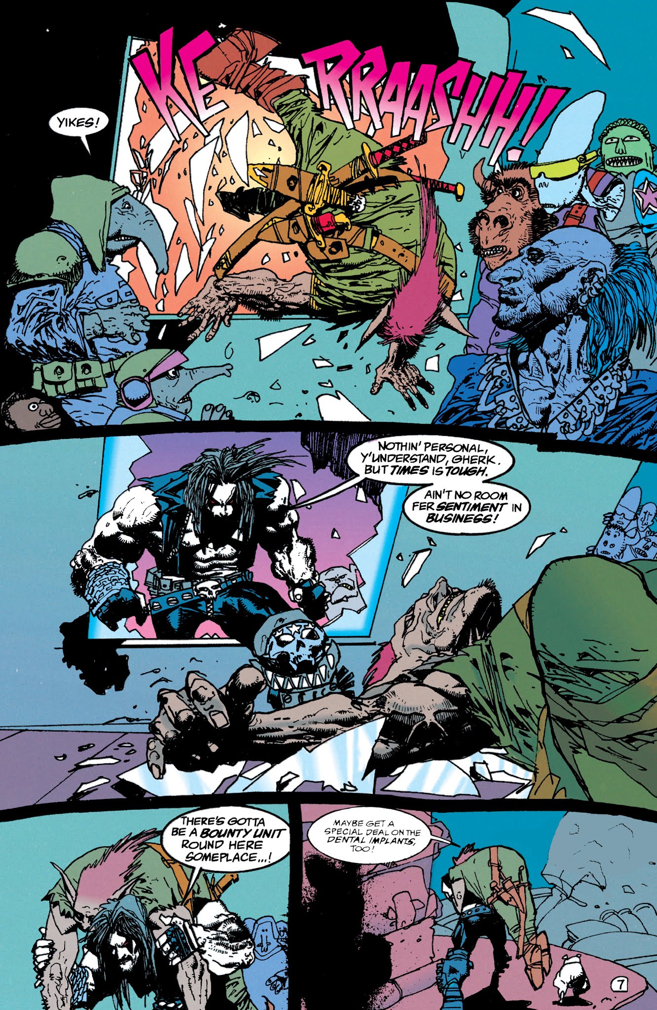 Read online Lobo by Keith Giffen & Alan Grant comic -  Issue # TPB 1 (Part 2) - 69