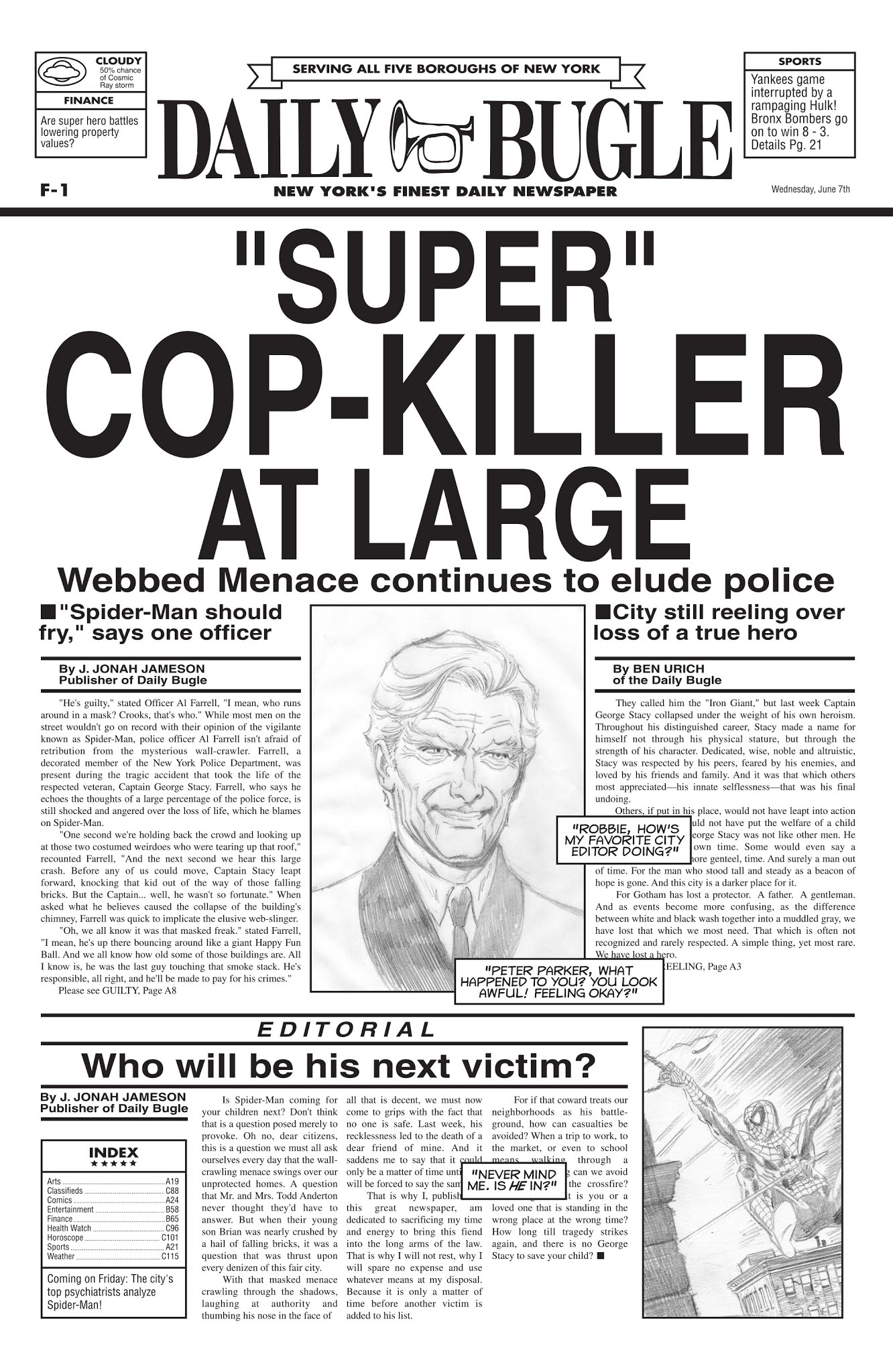 Read online Spider-Man: Death and Destiny comic -  Issue #1 - 8