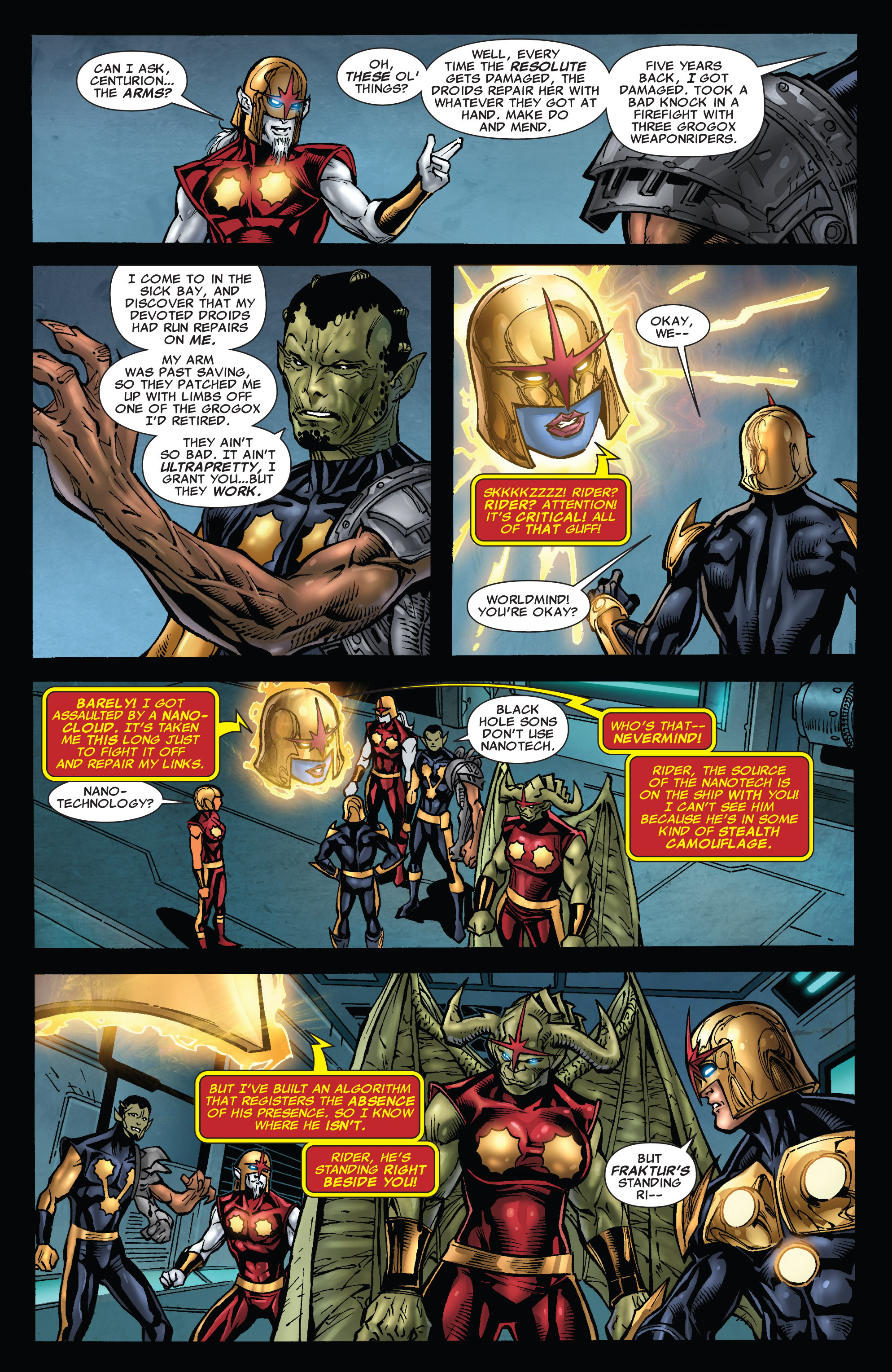 Read online Nova (2007) comic -  Issue #29 - 16