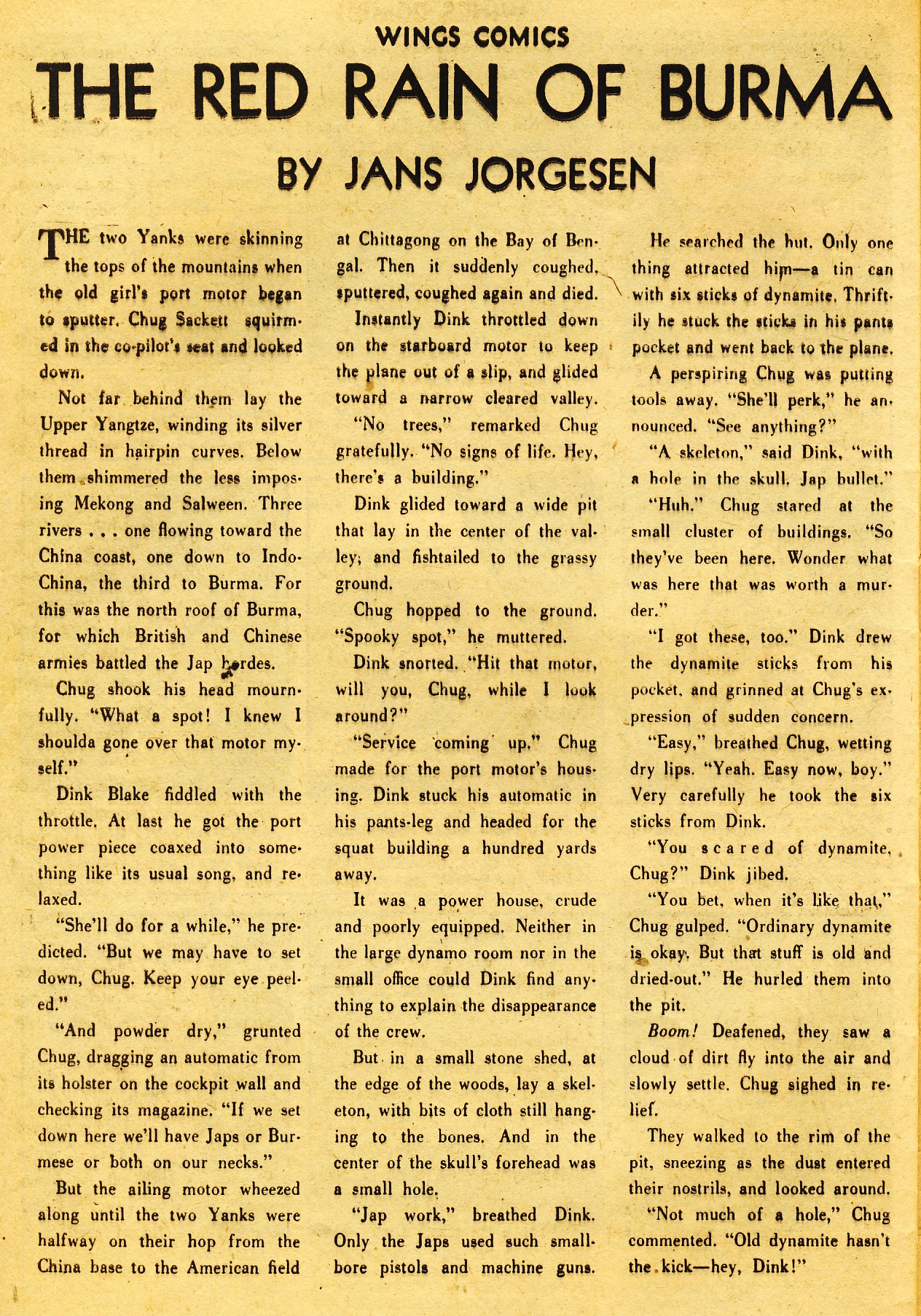 Read online Wings Comics comic -  Issue #46 - 42