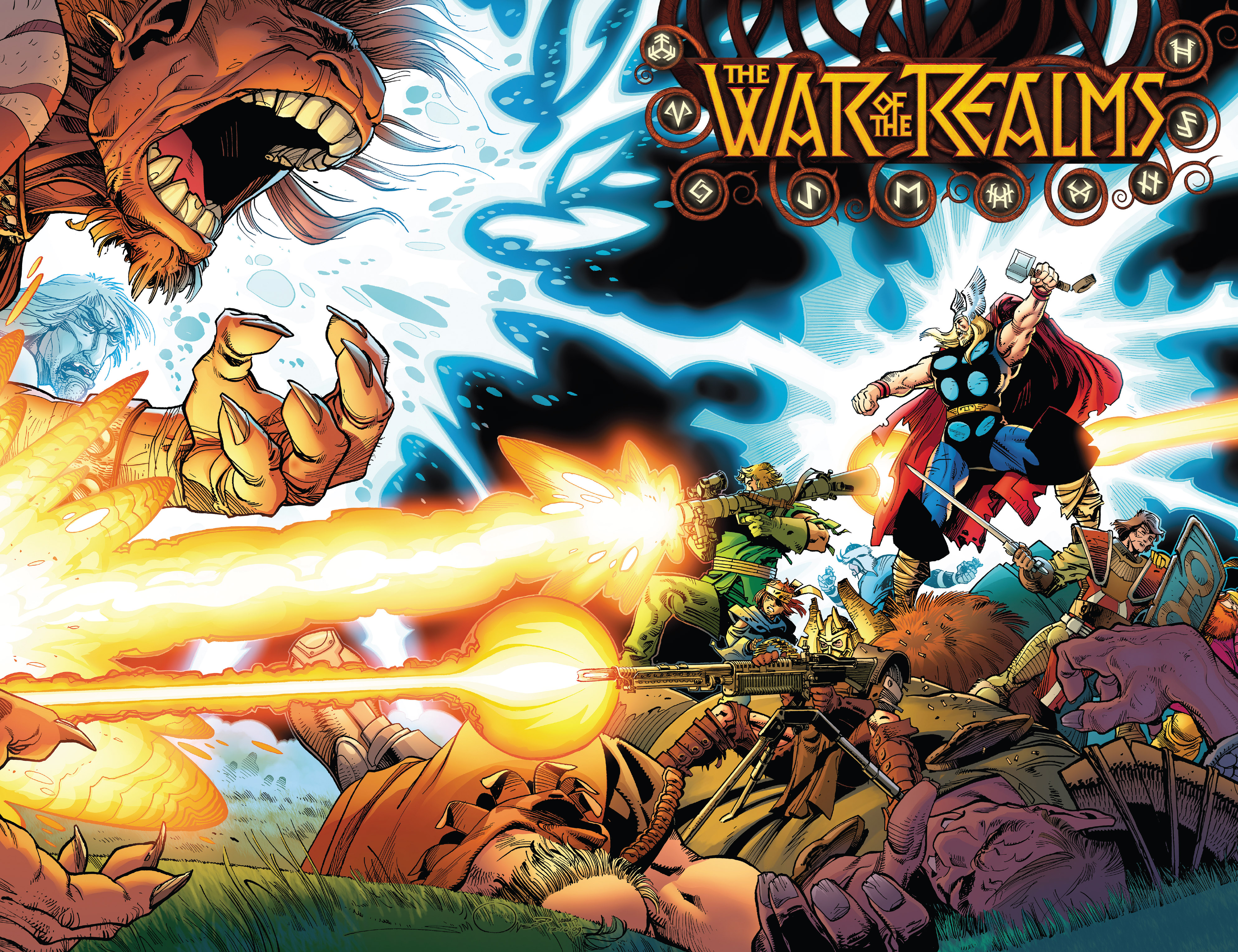 Read online War of the Realms comic -  Issue # _Director 's Cut - 49