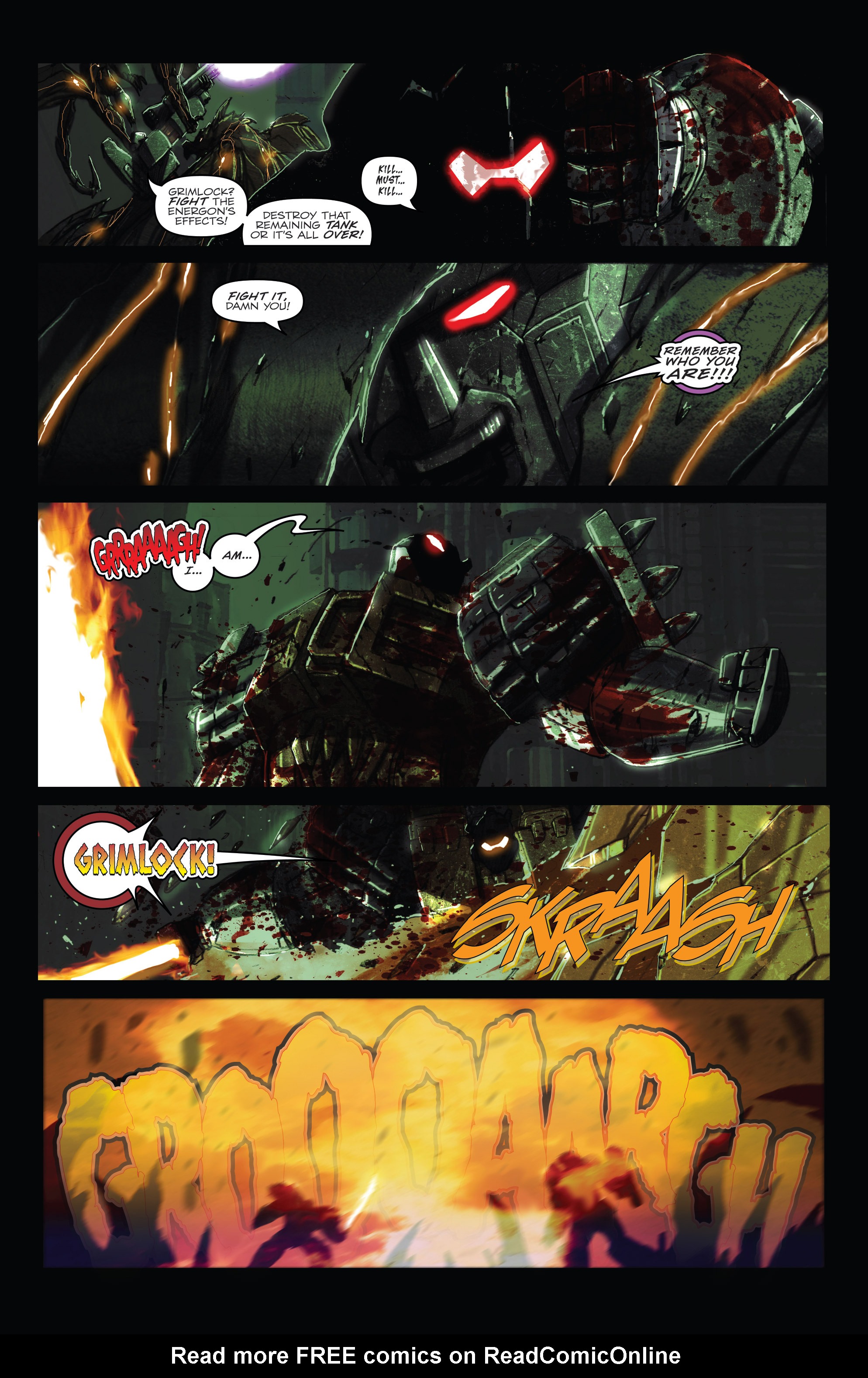 Read online Transformers: Monstrosity [II] comic -  Issue # TPB - 110