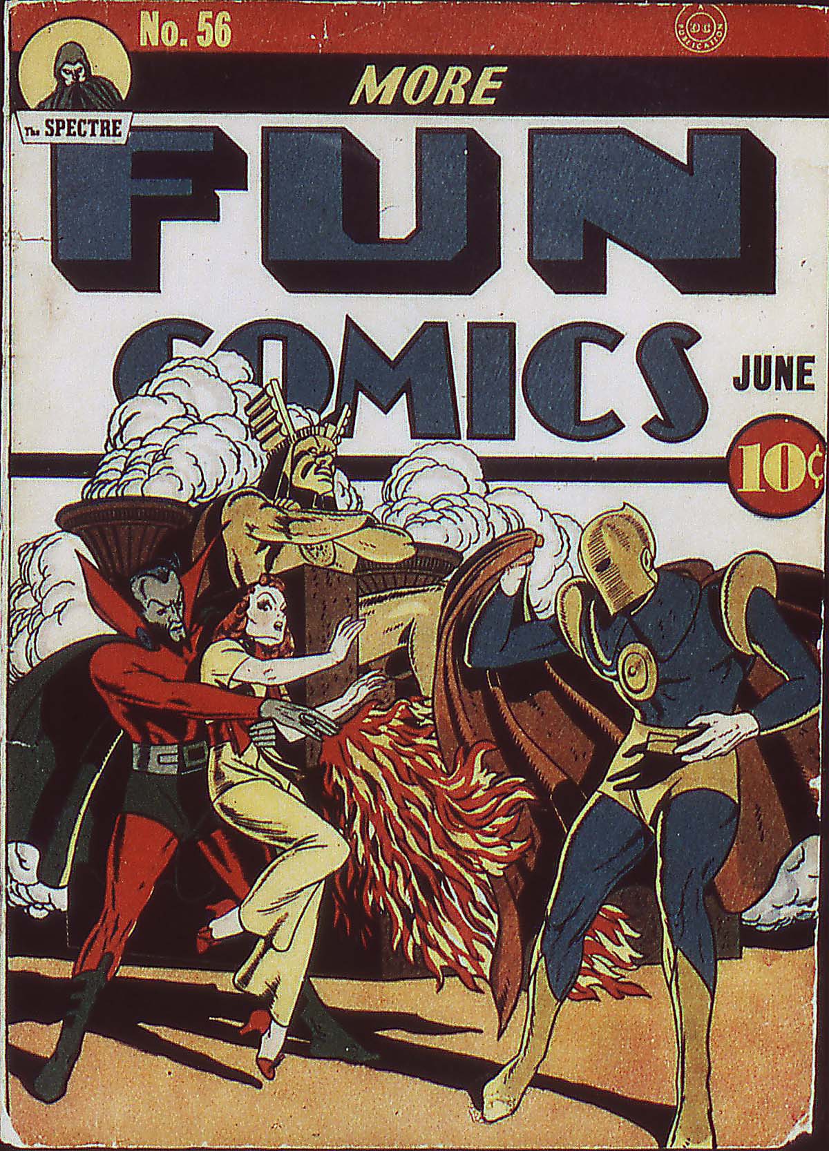 Read online More Fun Comics comic -  Issue #56 - 2