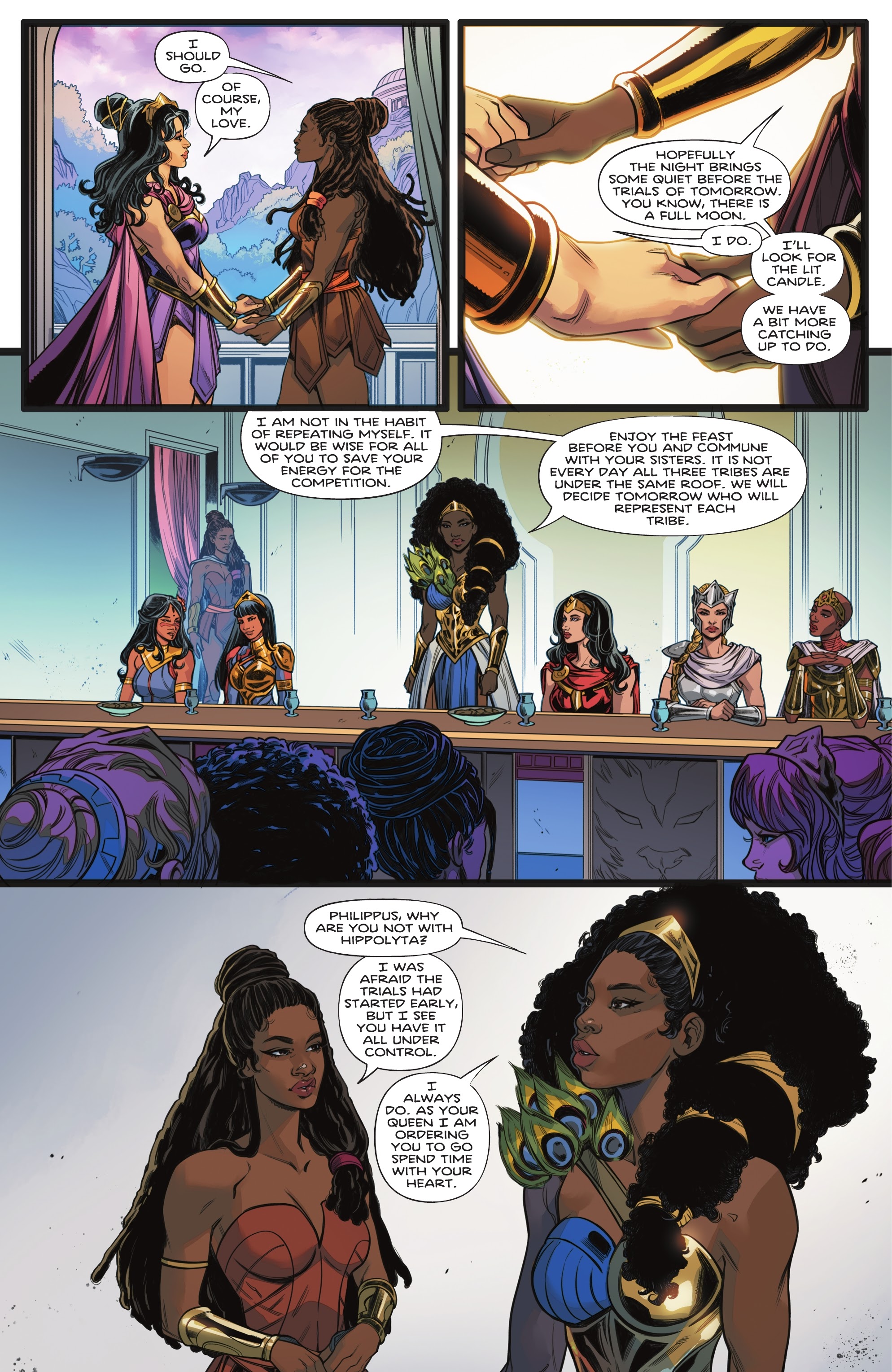 Read online Trial of the Amazons comic -  Issue #1 - 26