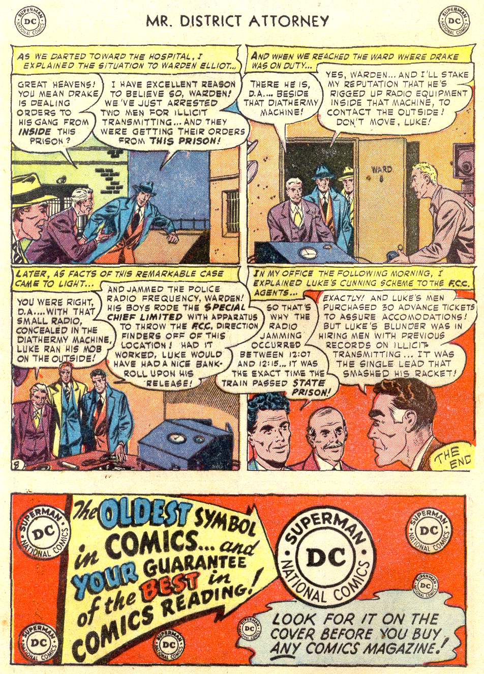 Read online Mr. District Attorney comic -  Issue #29 - 32