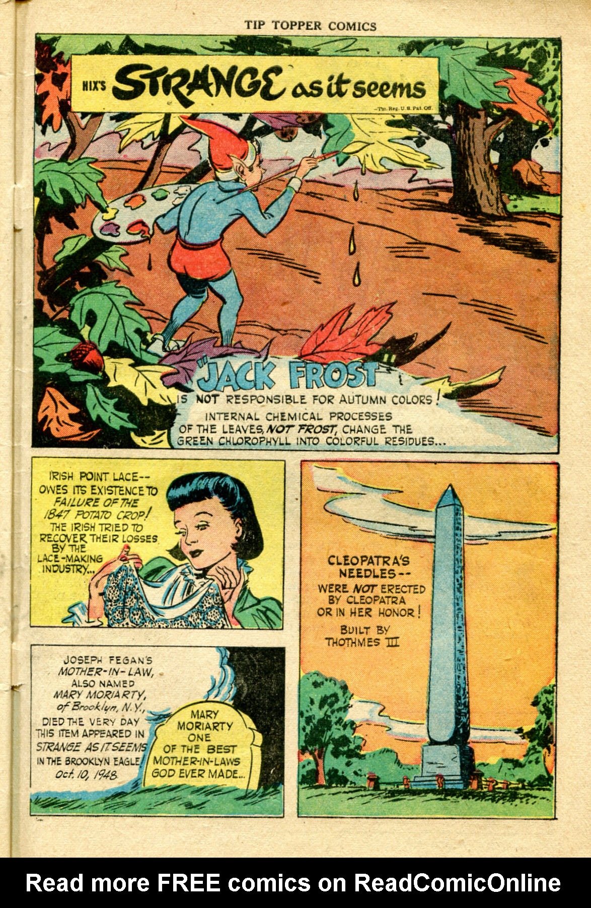 Read online Tip Topper Comics comic -  Issue #2 - 49