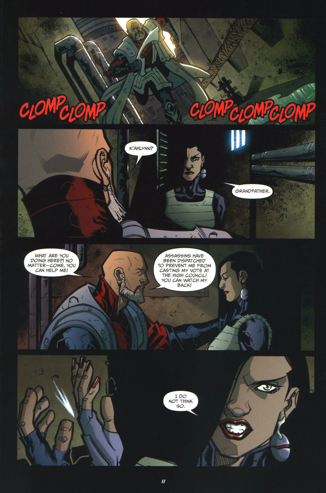 Read online Star Trek: Klingons: Blood Will Tell comic -  Issue #5 - 13