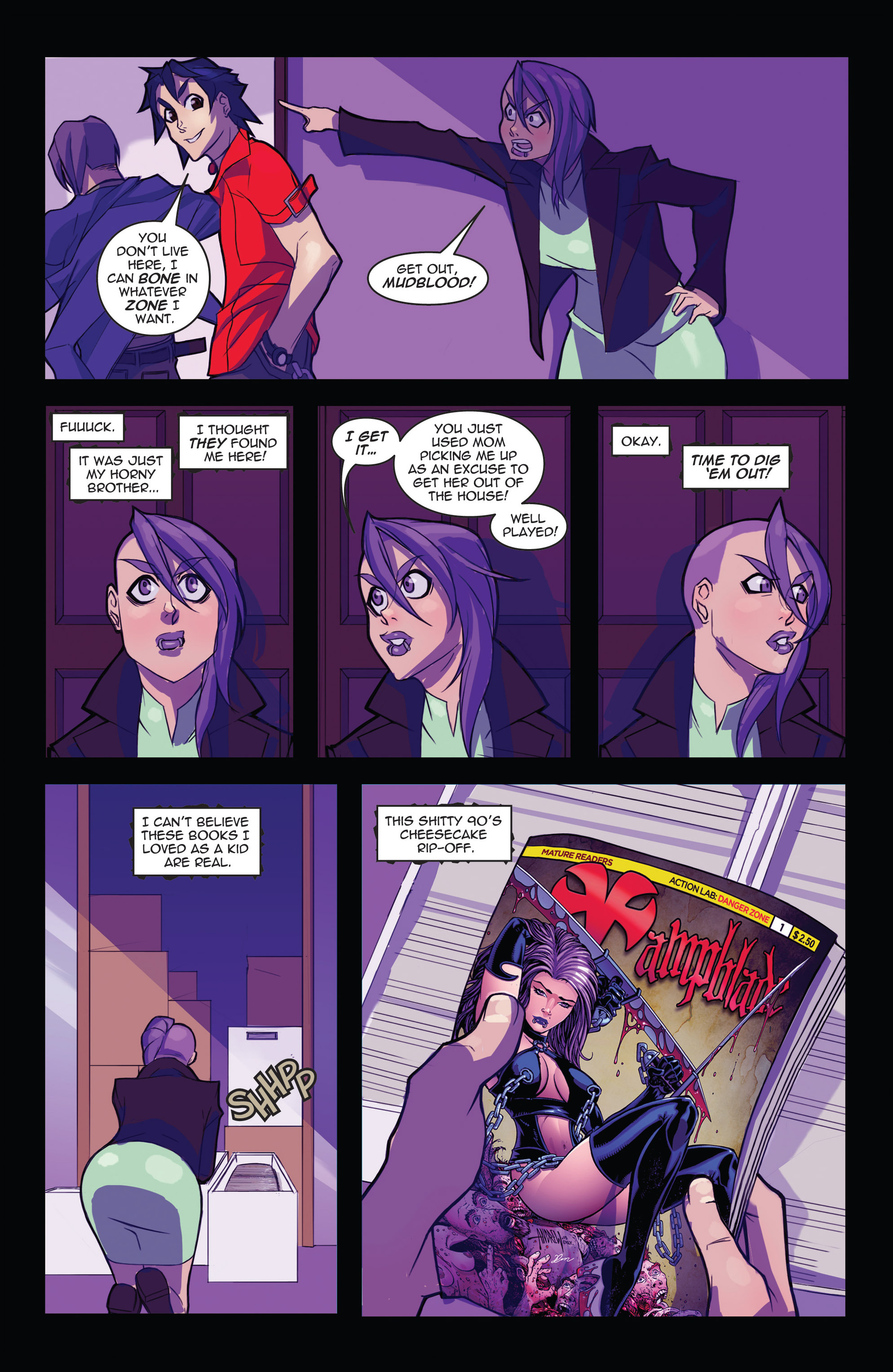 Read online Vampblade comic -  Issue #3 - 8