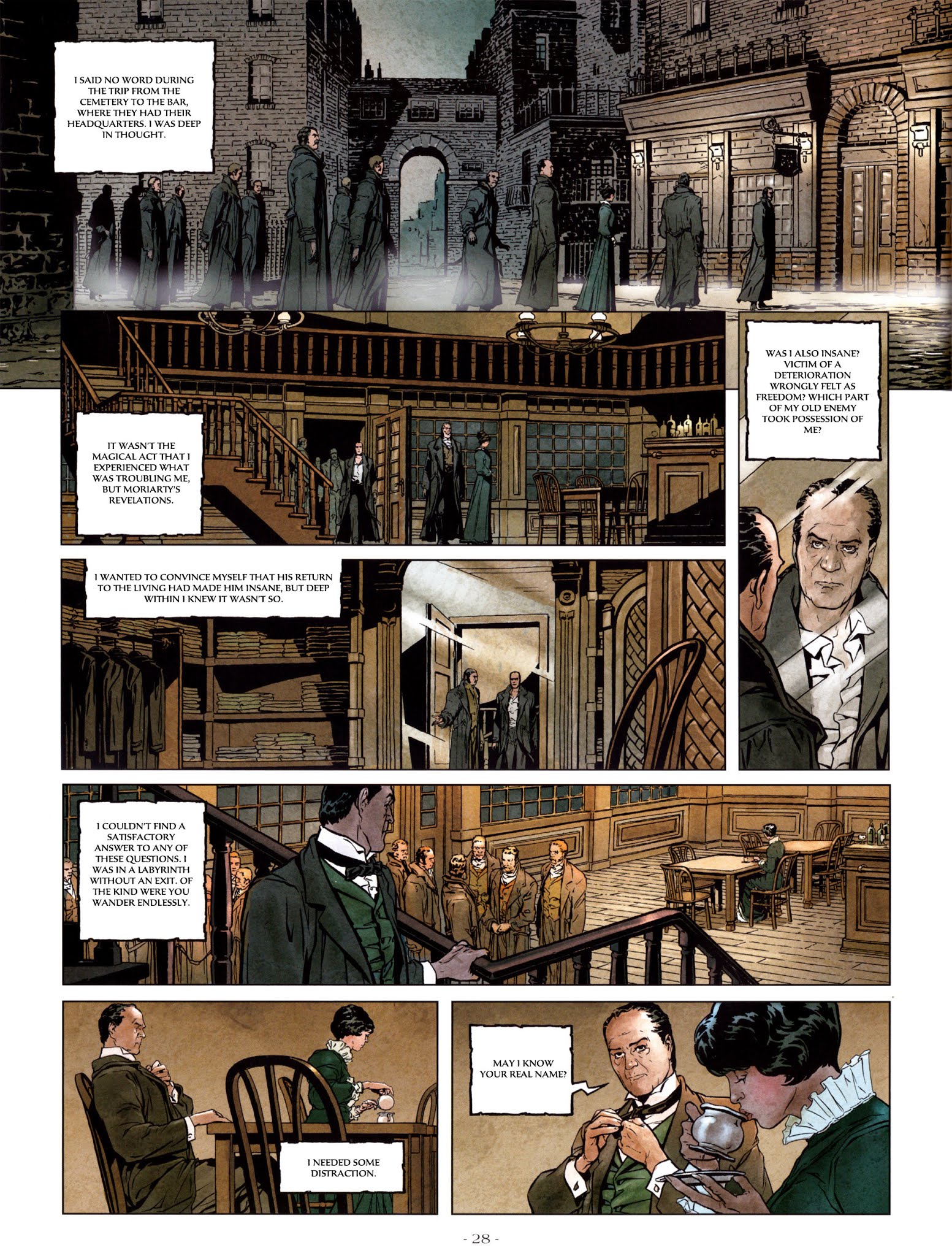 Read online Sherlock Holmes and the Necronomicon comic -  Issue # TPB - 29