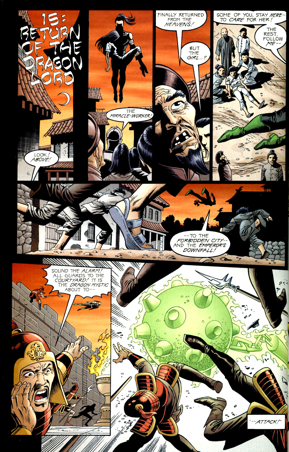 Read online Green Lantern: Dragon Lord comic -  Issue #3 - 34