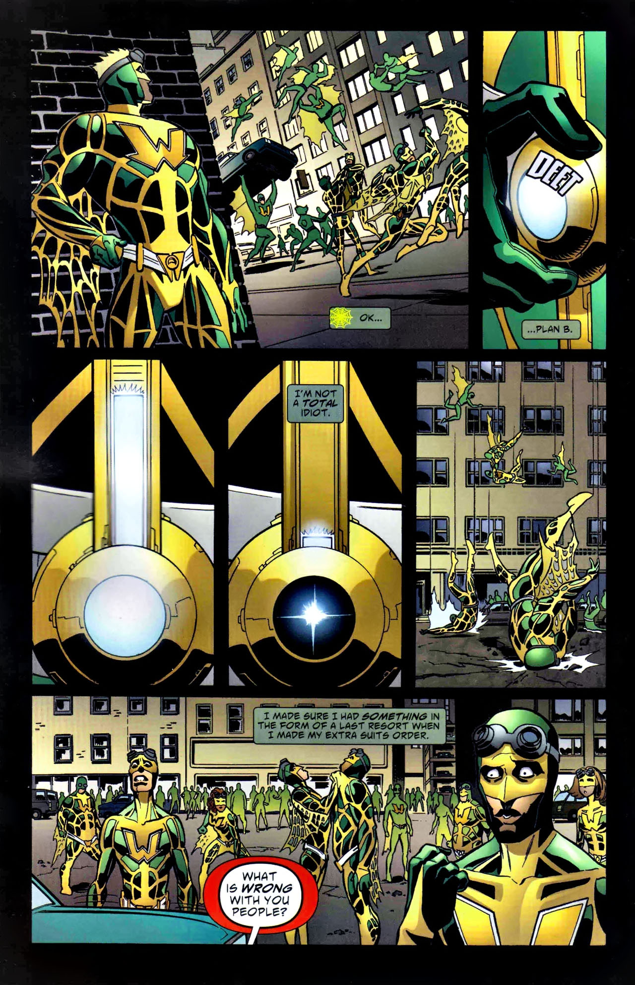 Read online The Web comic -  Issue #3 - 11