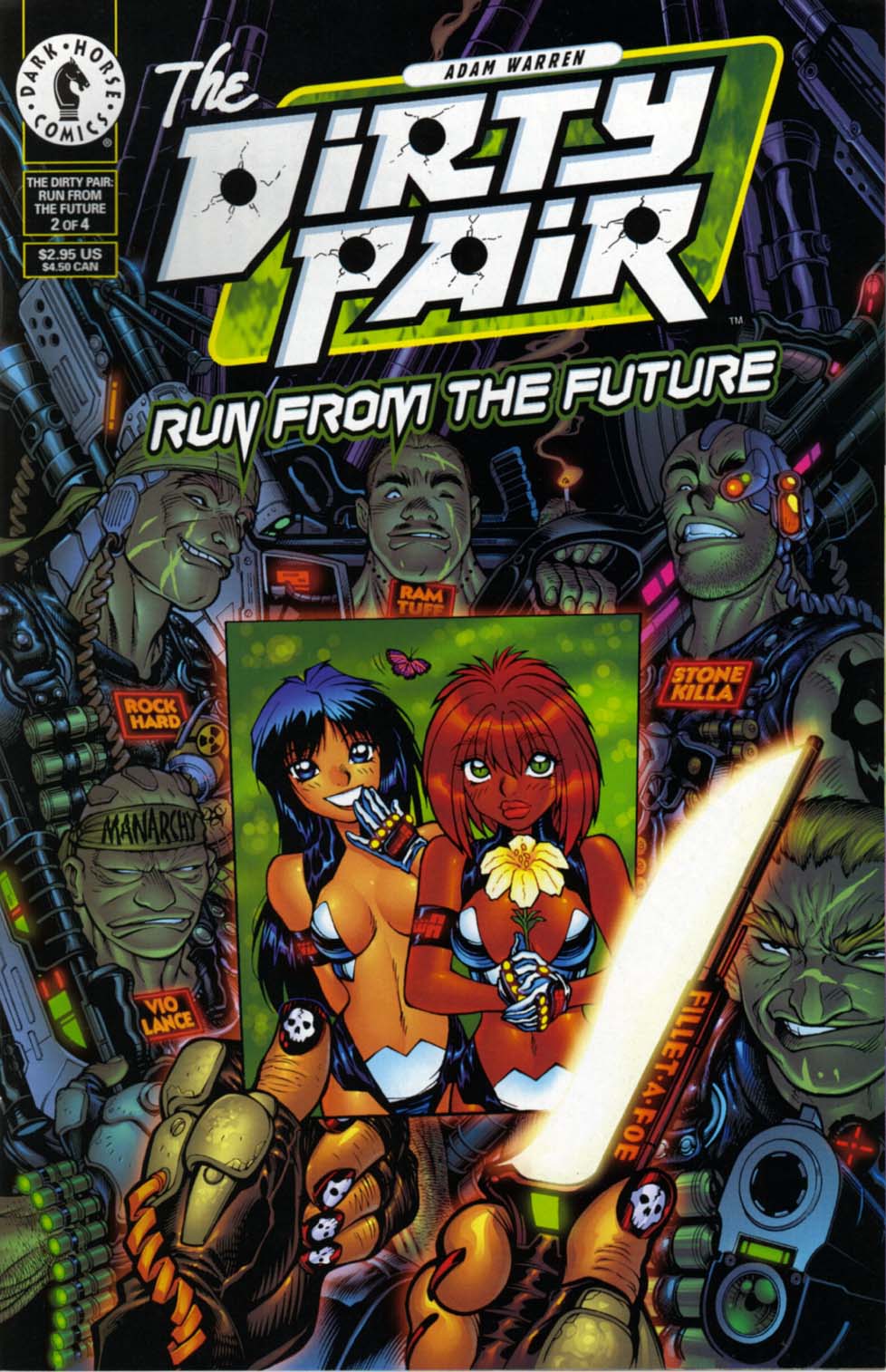 Read online Dirty Pair: Run From the Future comic -  Issue #2 - 1
