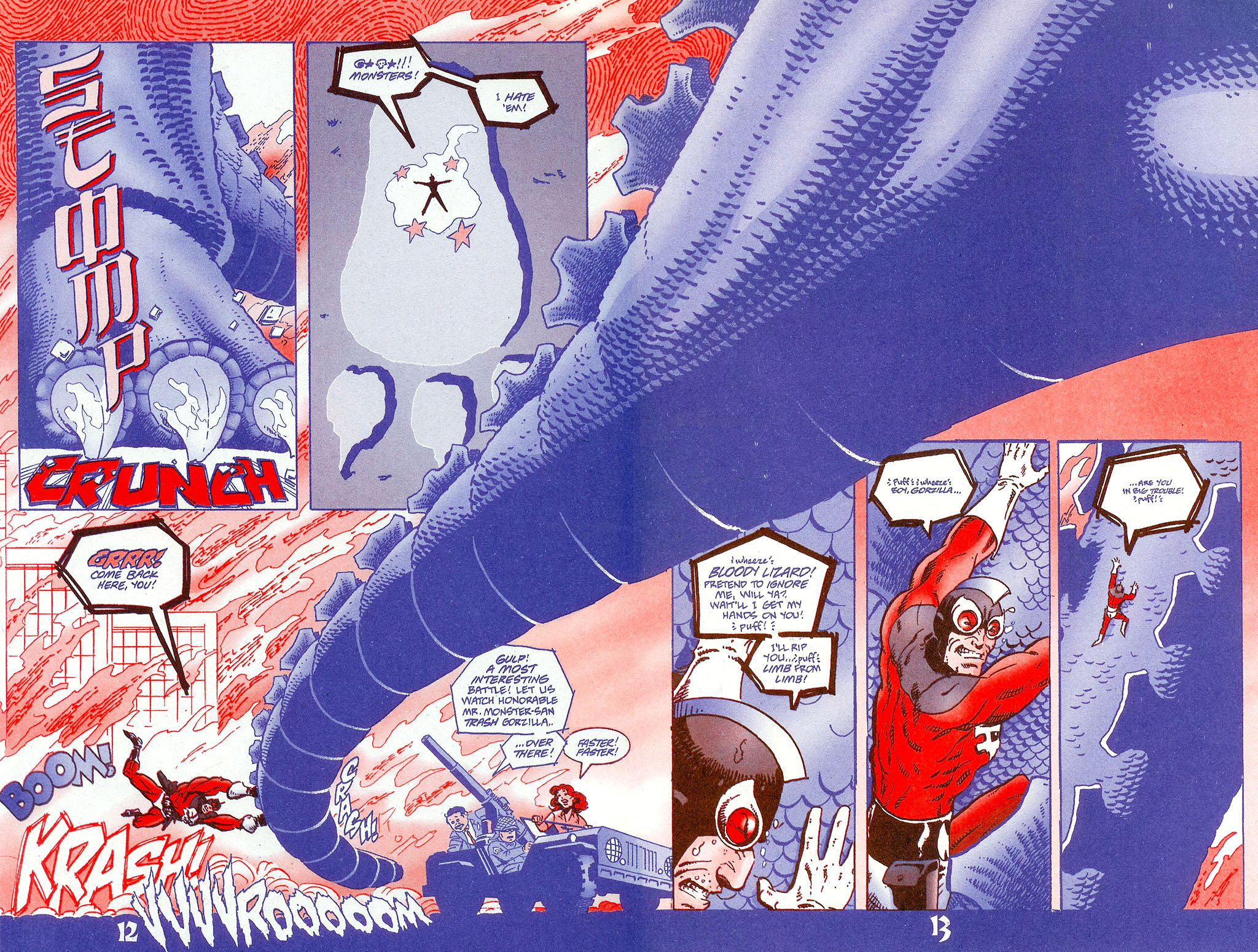 Read online Mr. Monster vs Gorzilla comic -  Issue # Full - 8