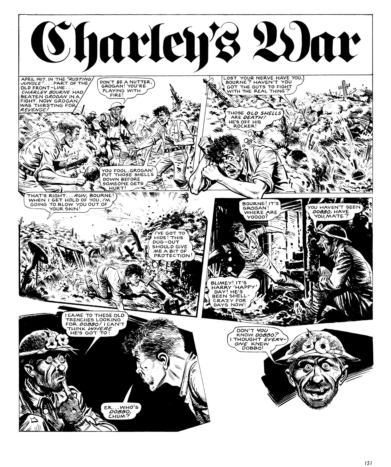 Read online Charley's War: The Definitive Collection comic -  Issue # TPB 2 - 151