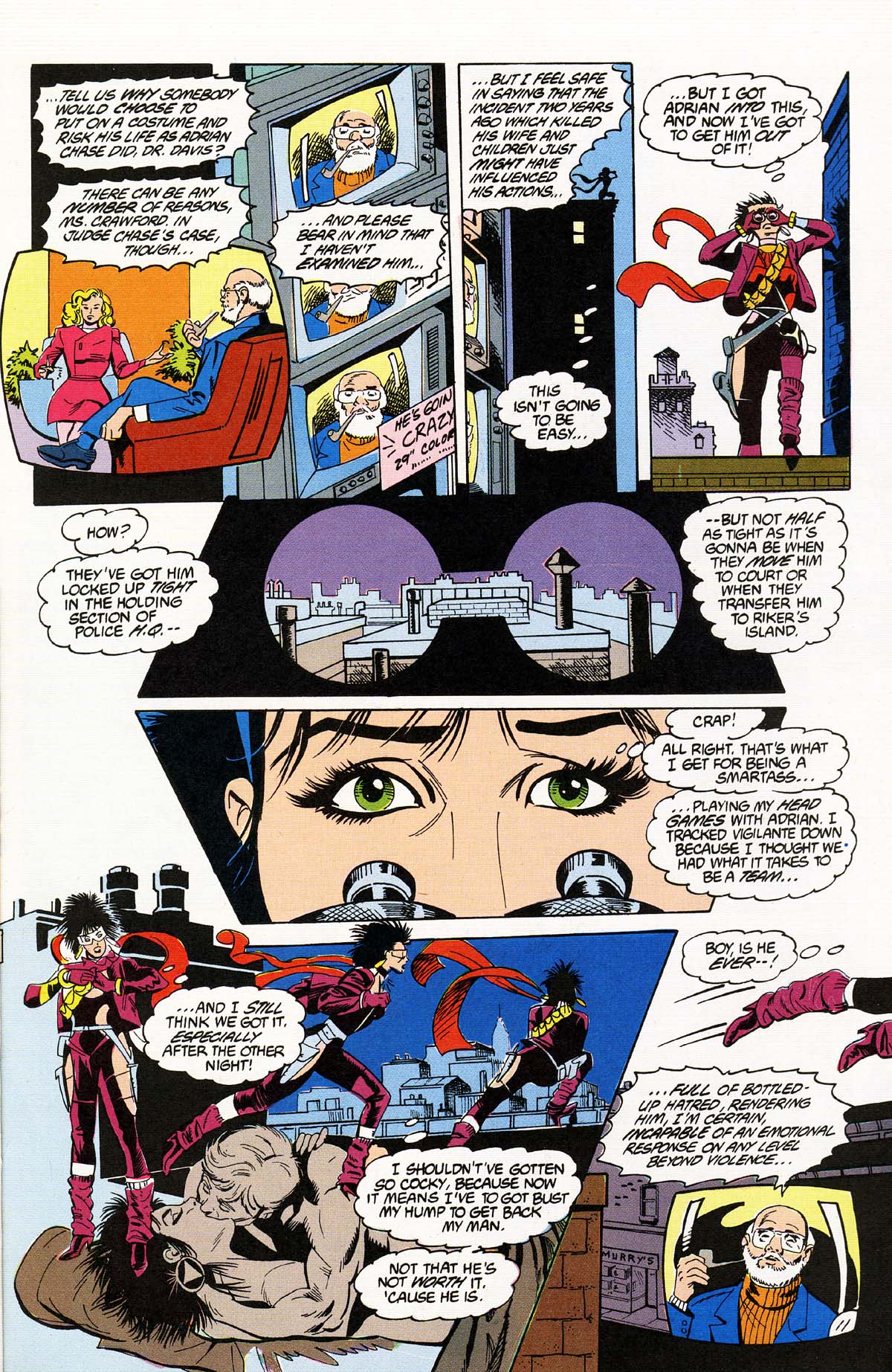 Read online Vigilante (1983) comic -  Issue #46 - 13