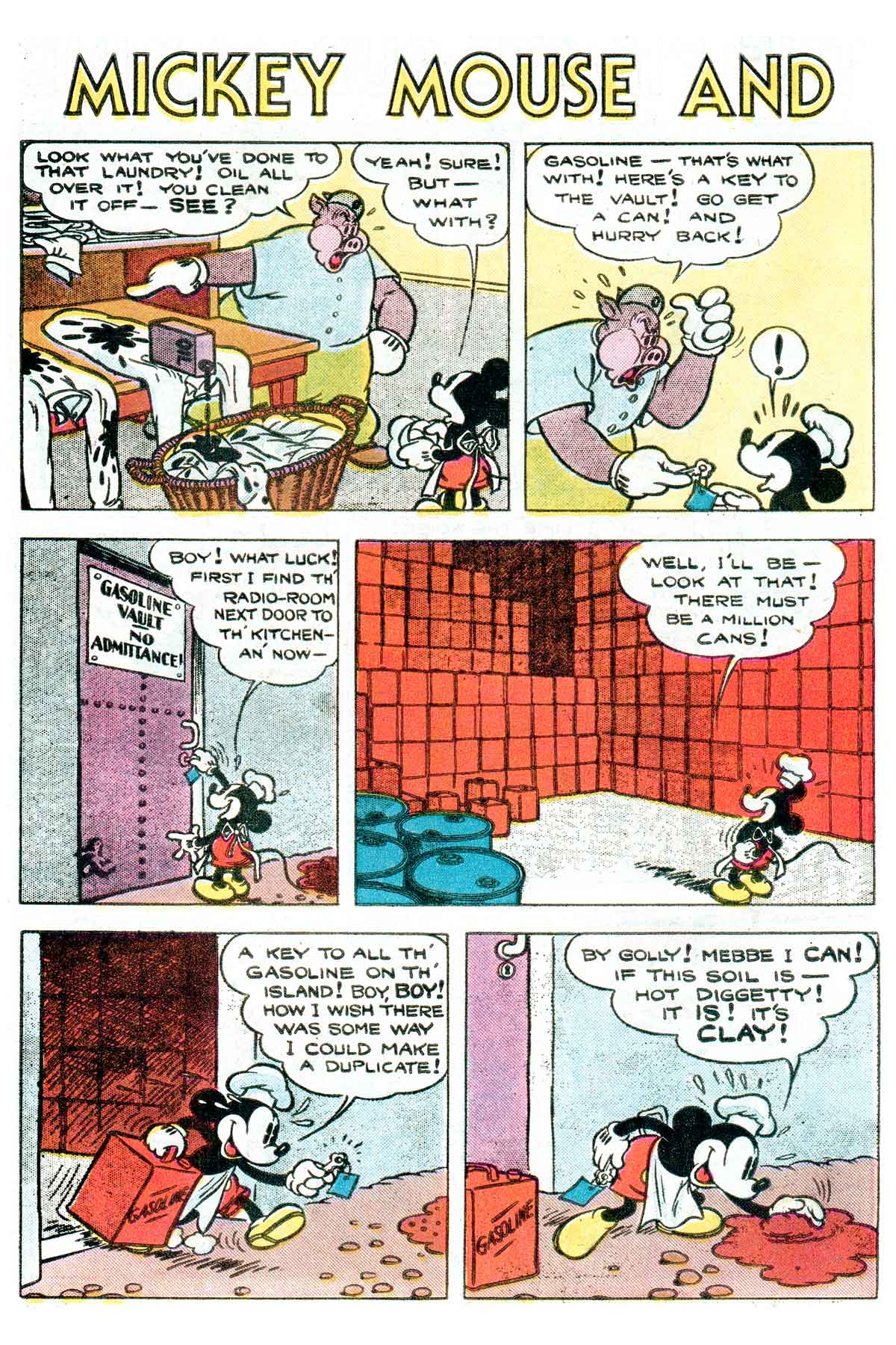 Read online Walt Disney's Mickey Mouse comic -  Issue #234 - 6