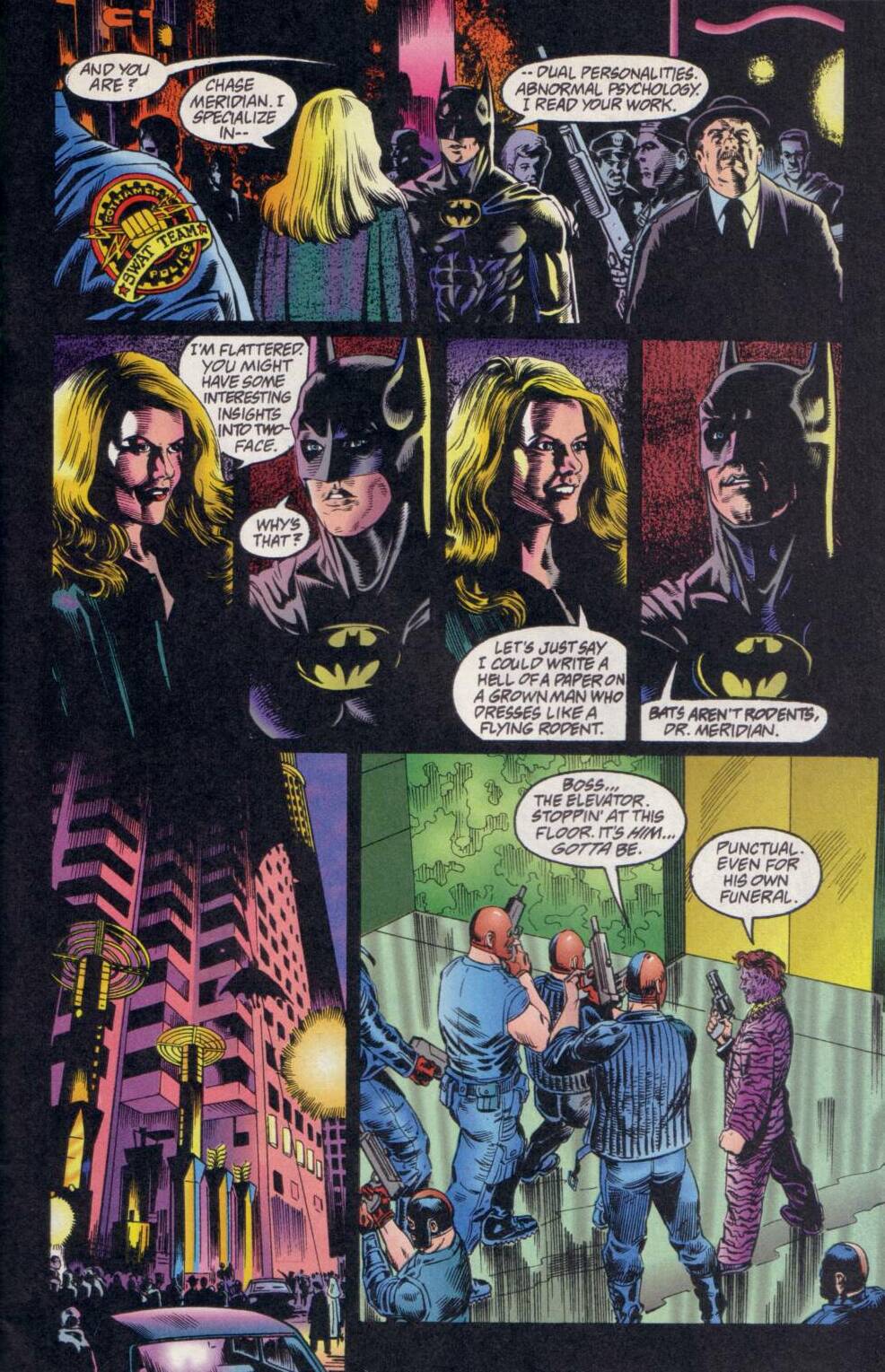 Read online Batman Forever: The Official Comic Adaptation of the Warner Bros. Motion Picture comic -  Issue # Full - 9