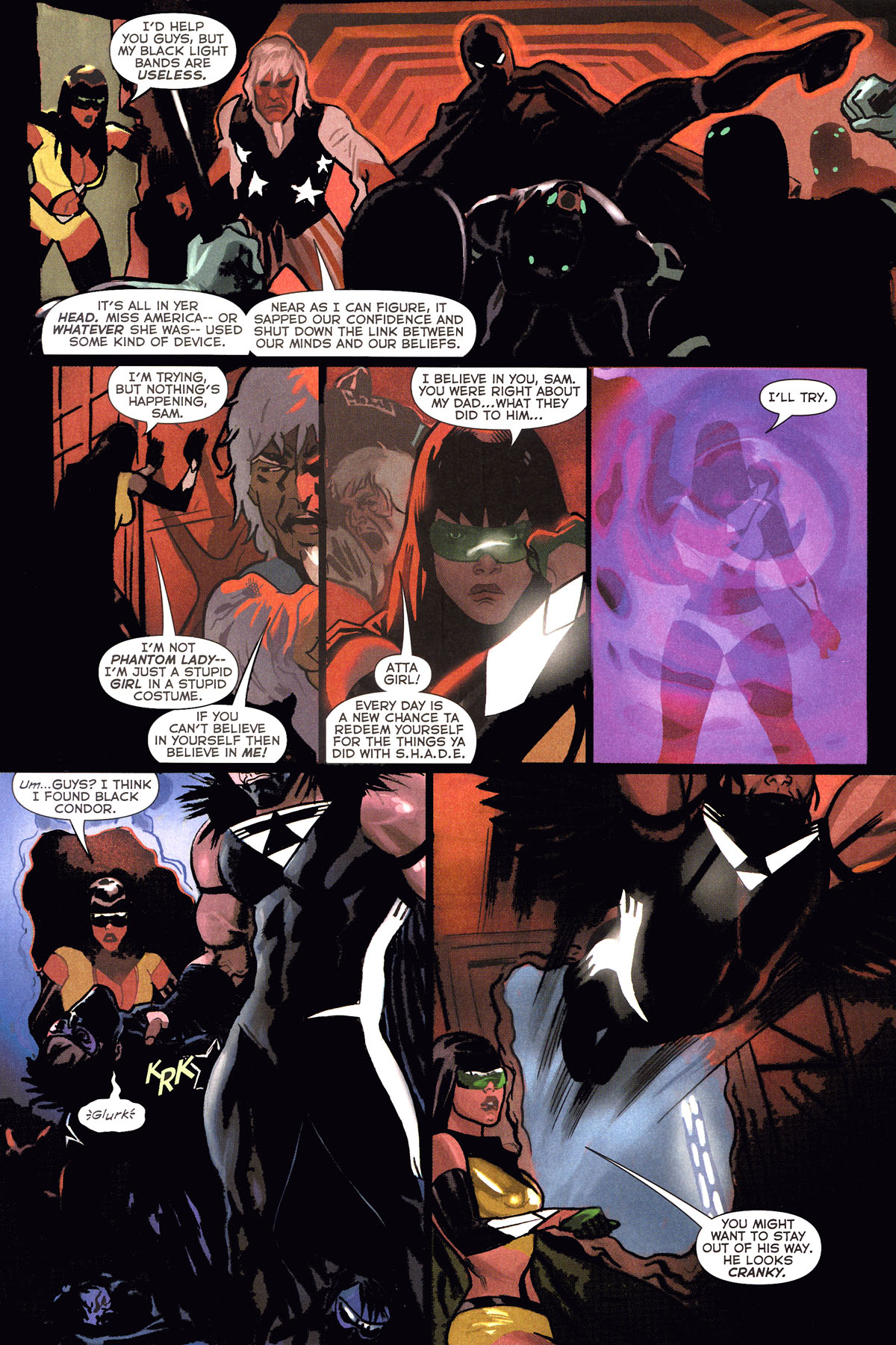 Read online Uncle Sam and the Freedom Fighters (2006) comic -  Issue #6 - 7