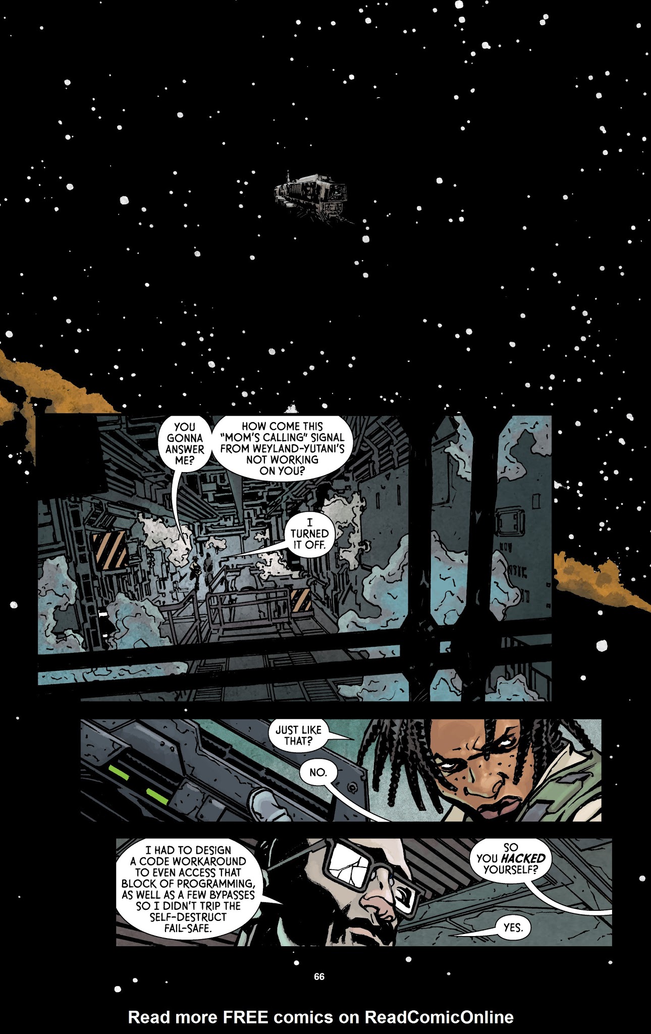 Read online Aliens: Defiance comic -  Issue # _TPB 1 - 65