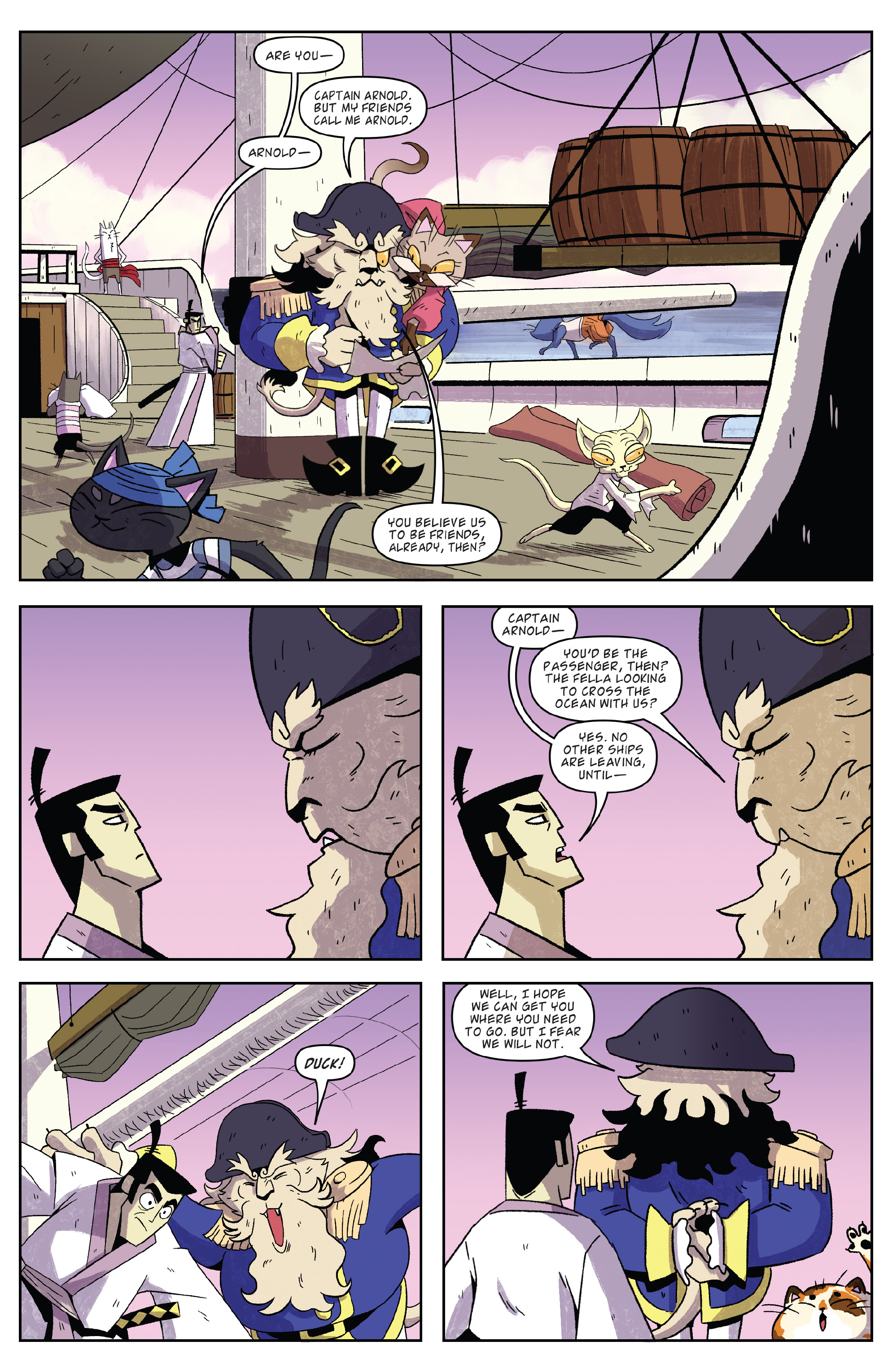 Read online Samurai Jack: Lost Worlds comic -  Issue #4 - 4