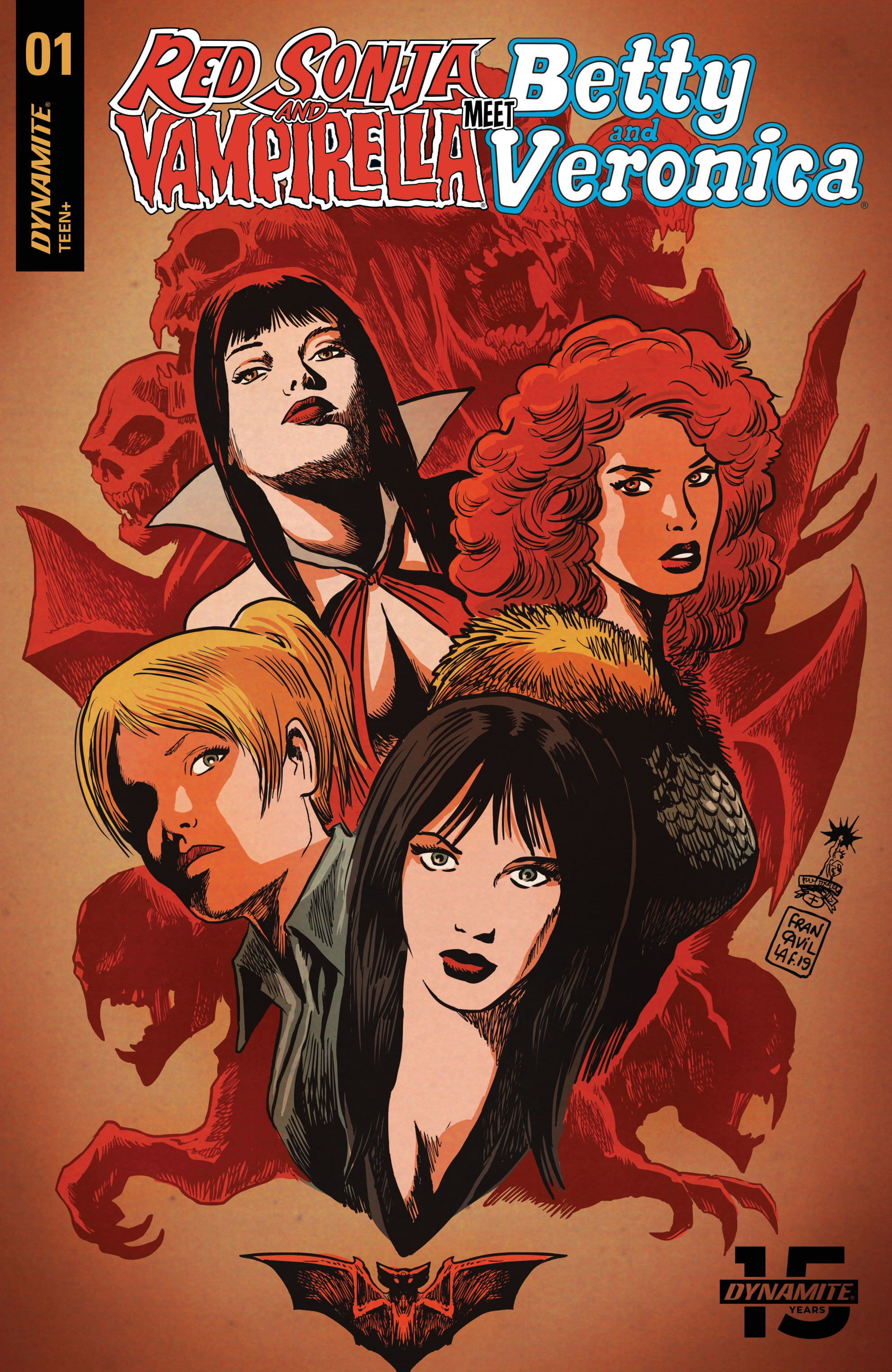 Read online Red Sonja and Vampirella Meet Betty and Veronica comic -  Issue #1 - 2