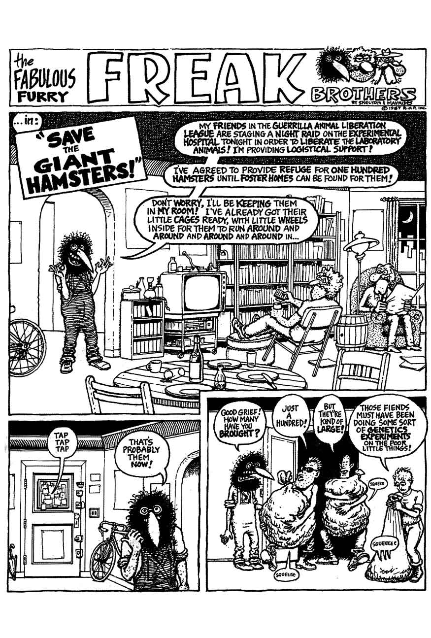 Read online The Fabulous Furry Freak Brothers comic -  Issue #11 - 9