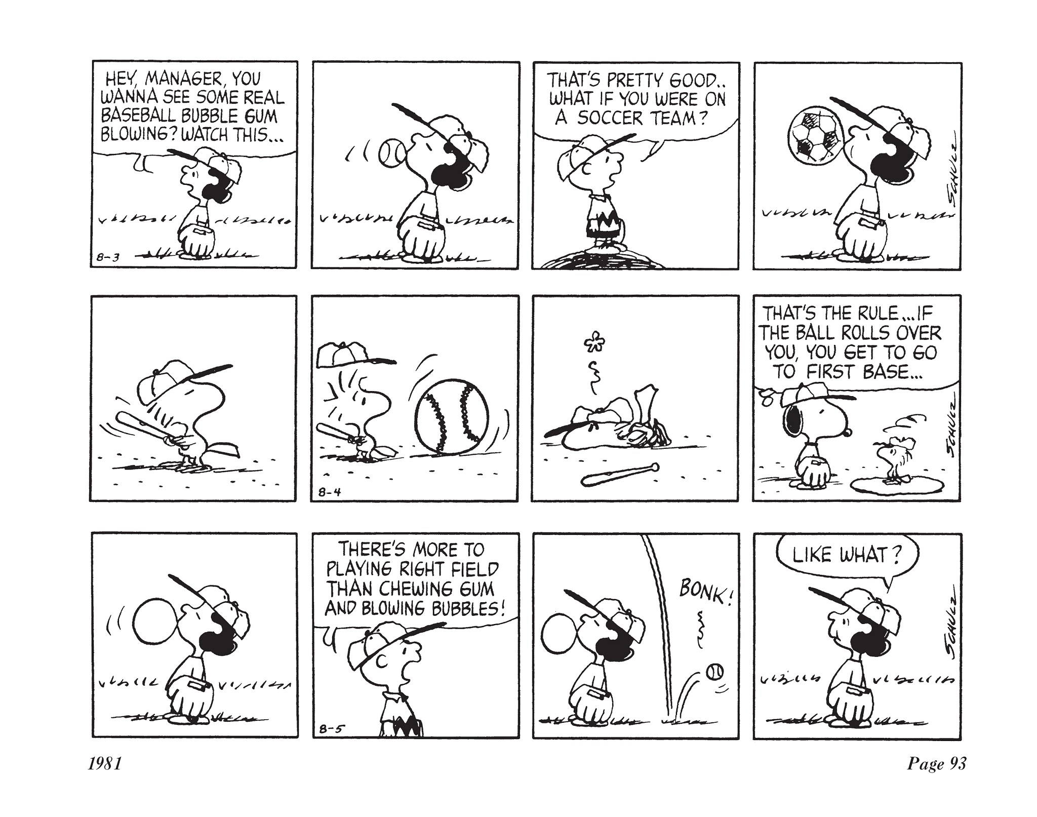 Read online The Complete Peanuts comic -  Issue # TPB 16 - 111