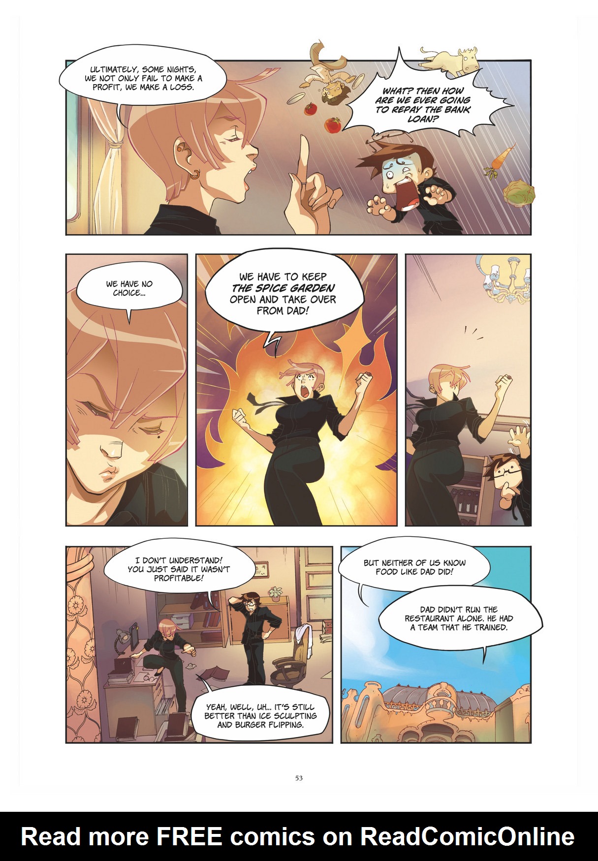Read online Lord of Burger comic -  Issue #1 - 53