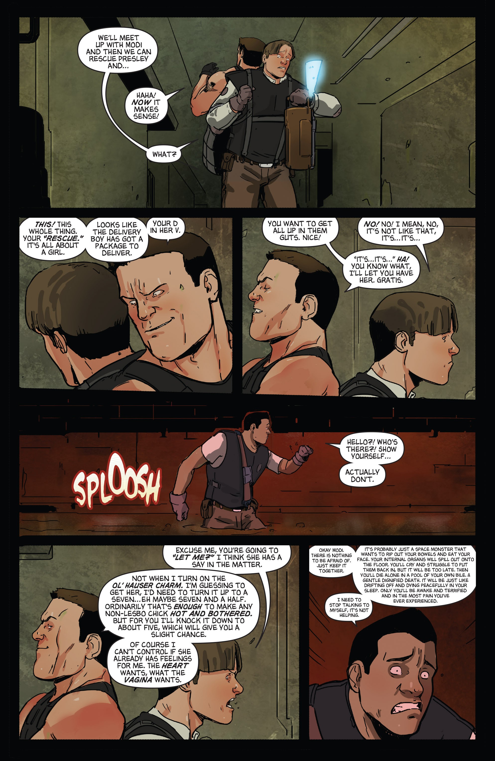 Read online Aliens vs. Parker comic -  Issue # _TPB - 63