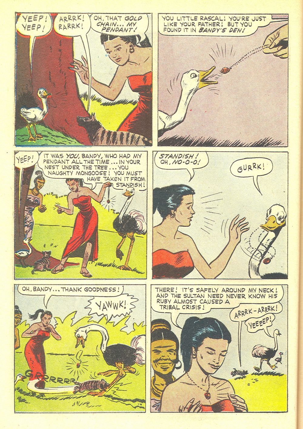 Read online Tarzan (1948) comic -  Issue #51 - 42
