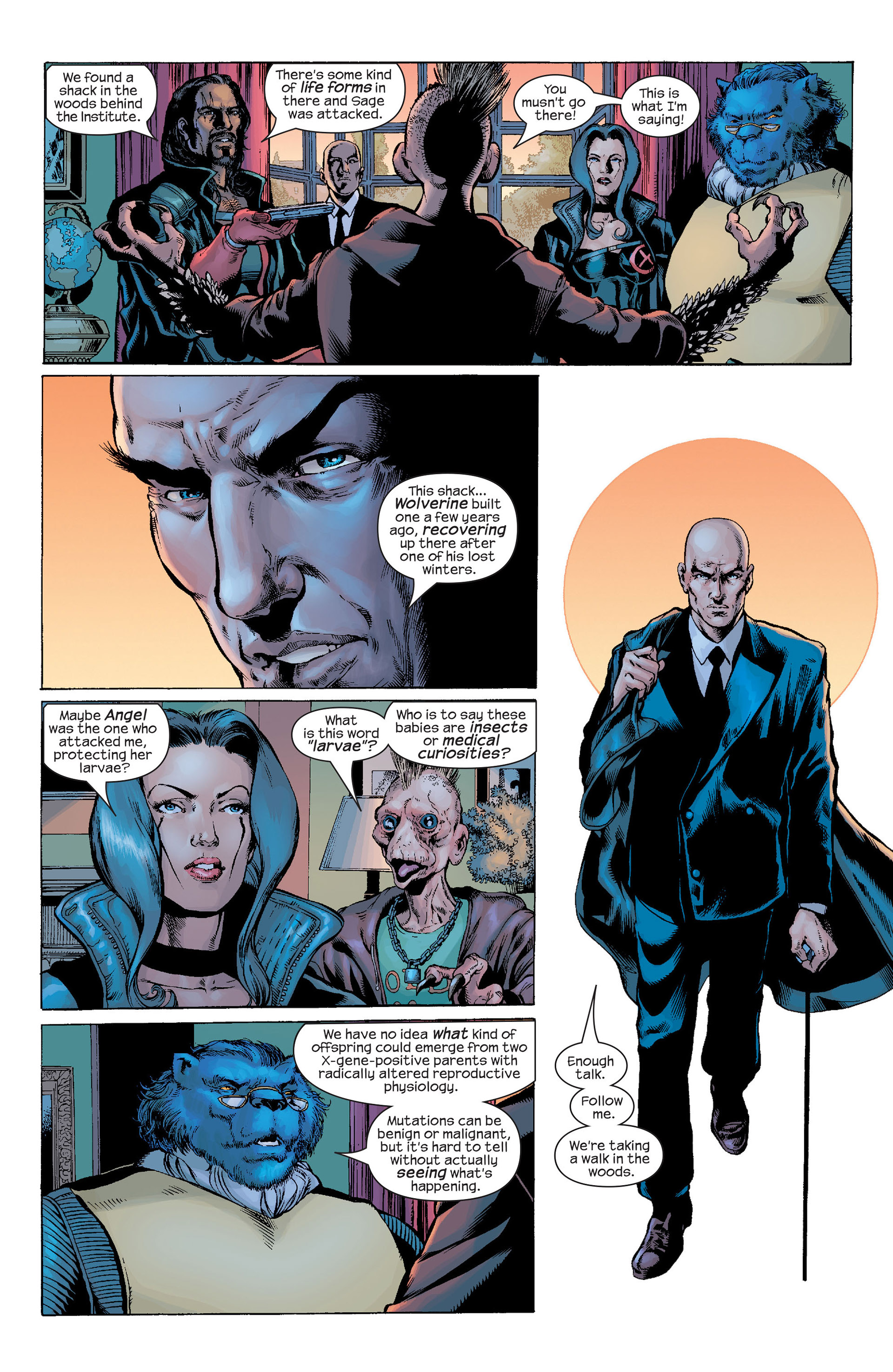 Read online New X-Men (2001) comic -  Issue #141 - 11