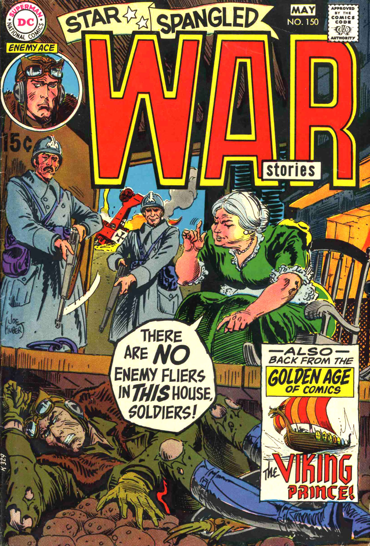 Read online Star Spangled War Stories (1952) comic -  Issue #150 - 1