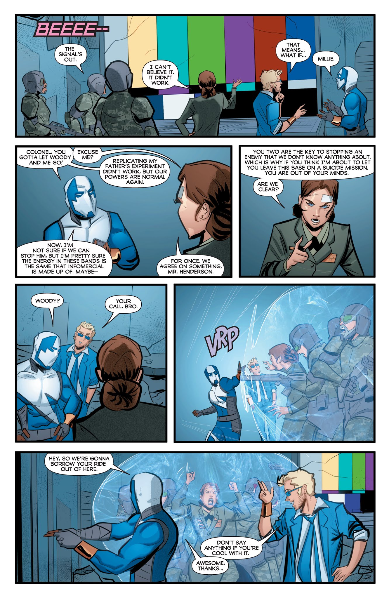 Read online Quantum and Woody! (2017) comic -  Issue #11 - 15
