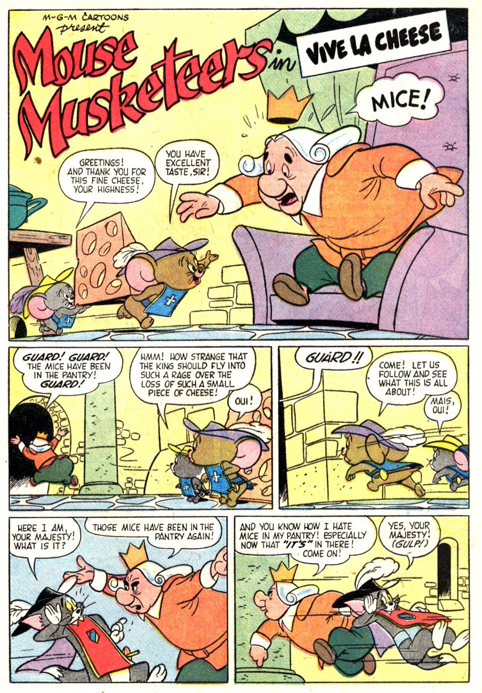 Read online M.G.M's The Mouse Musketeers comic -  Issue #10 - 13