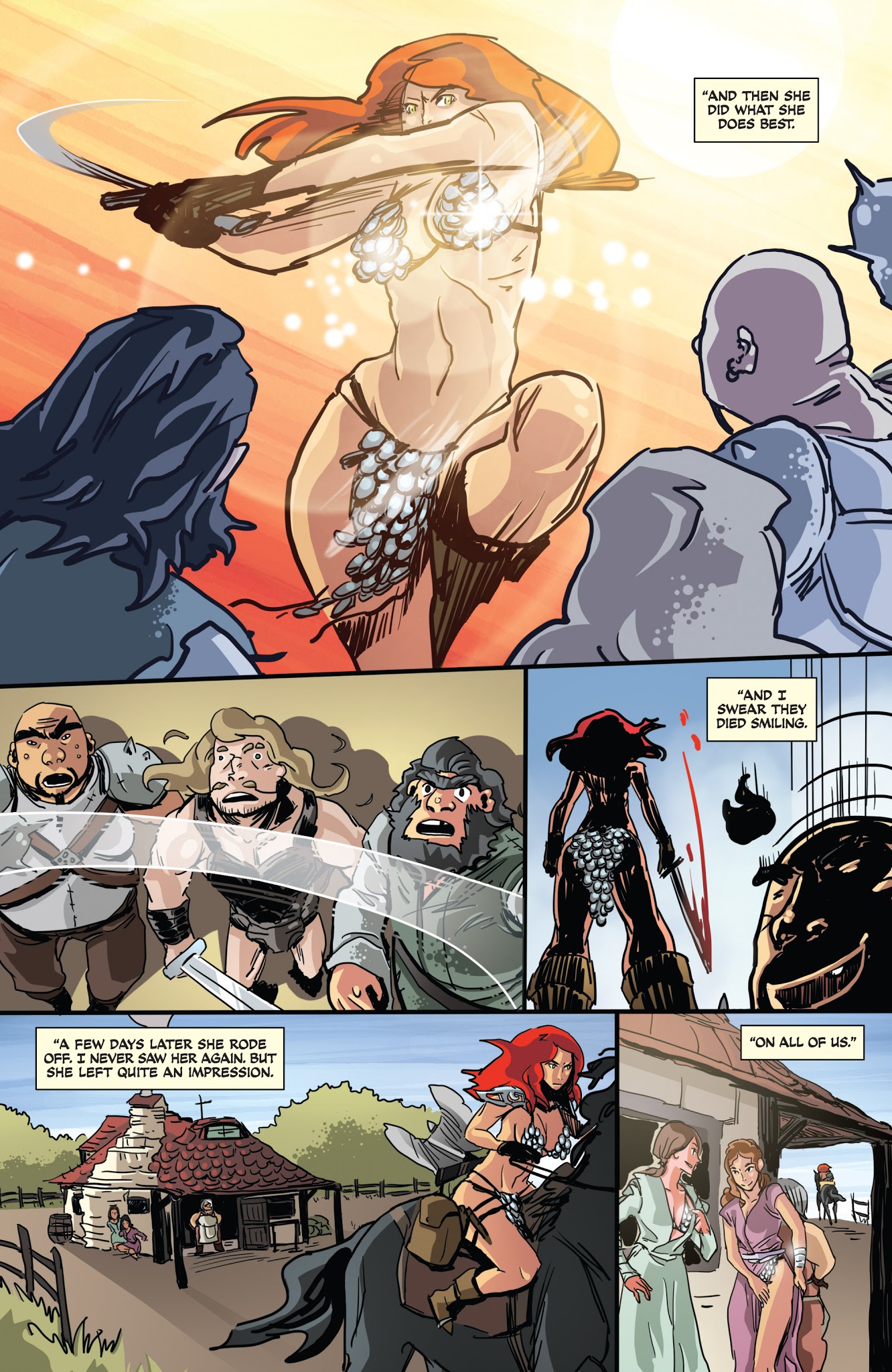 Read online Legends of Red Sonja comic -  Issue # TPB - 72