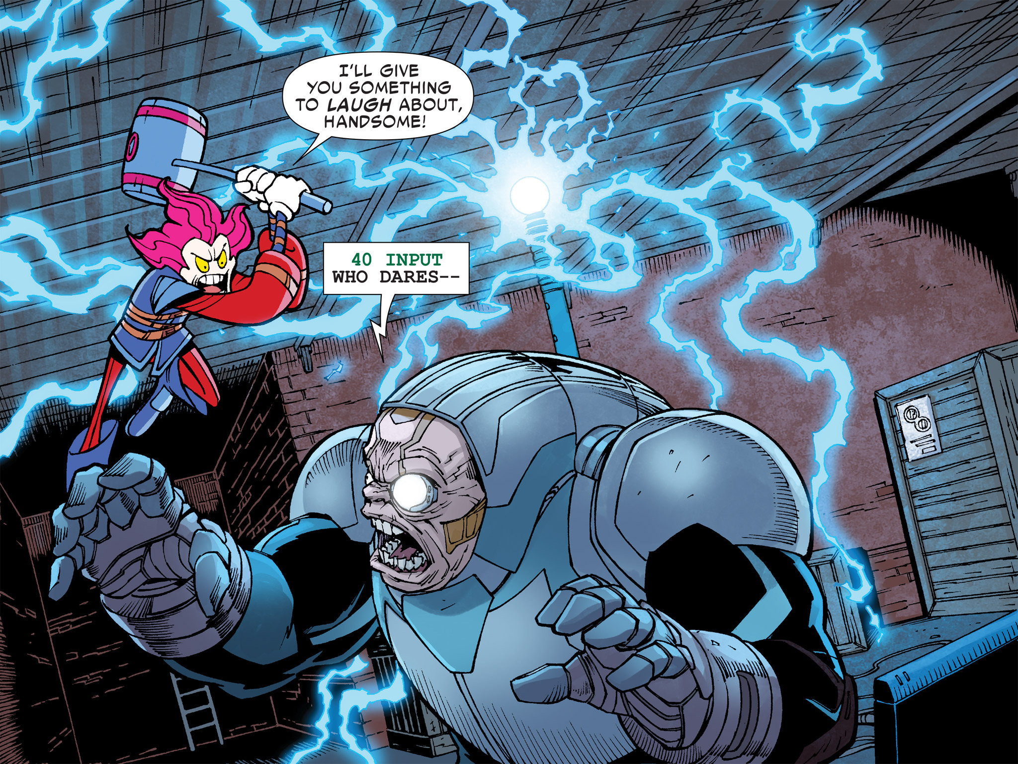 Read online Slapstick Infinite Comic comic -  Issue #1 - 57