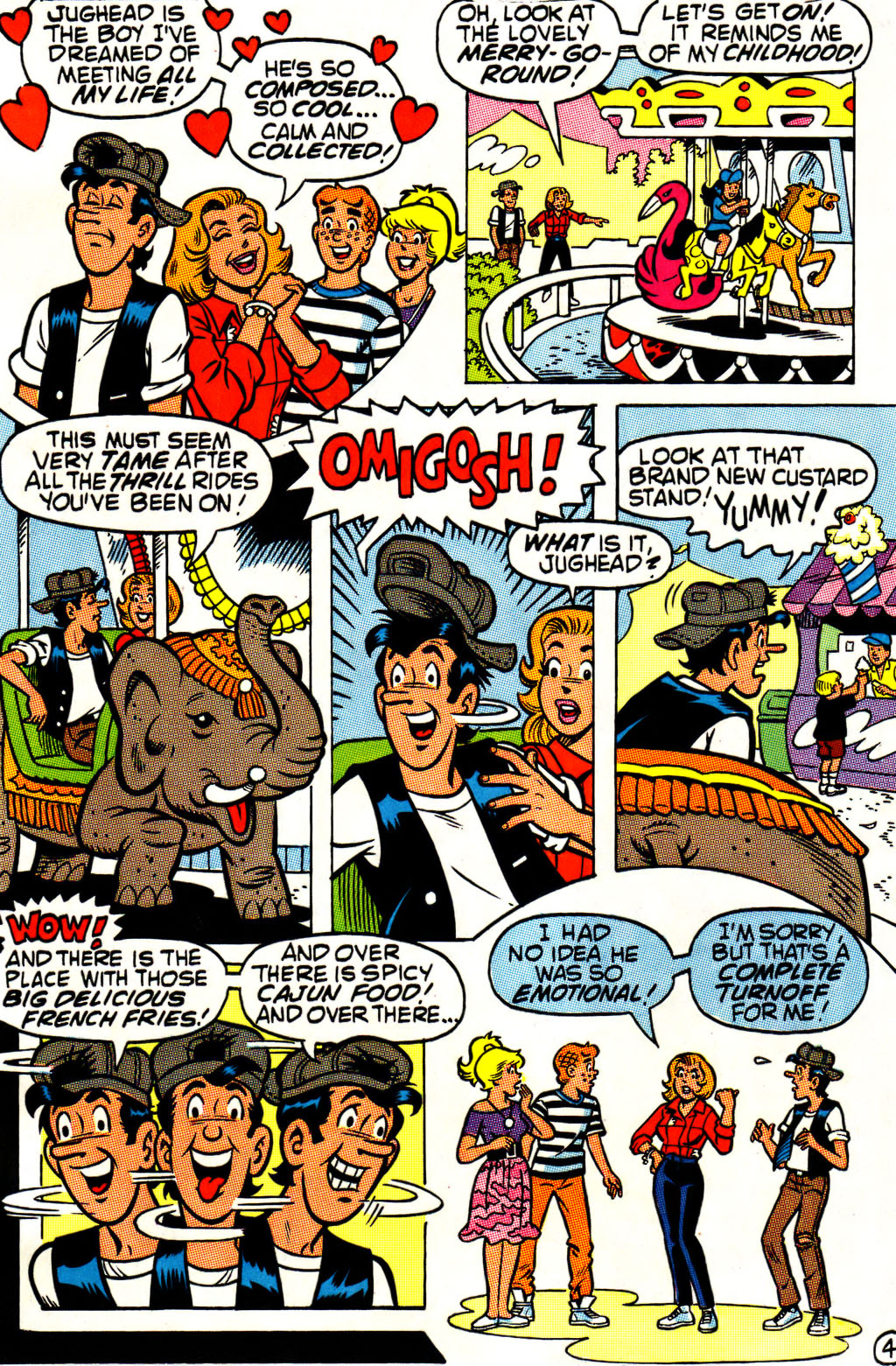 Read online Jughead (1987) comic -  Issue #25 - 5