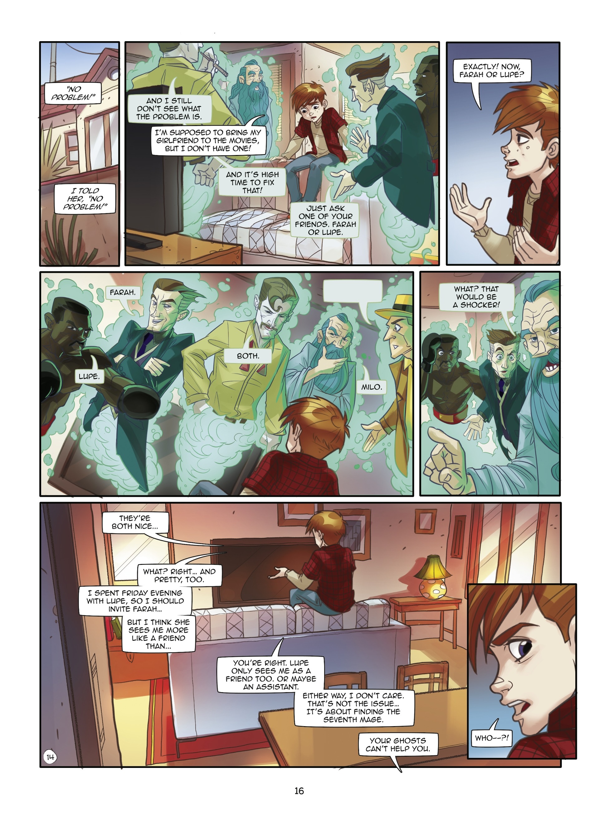 Read online Magic 7 comic -  Issue #3 - 17