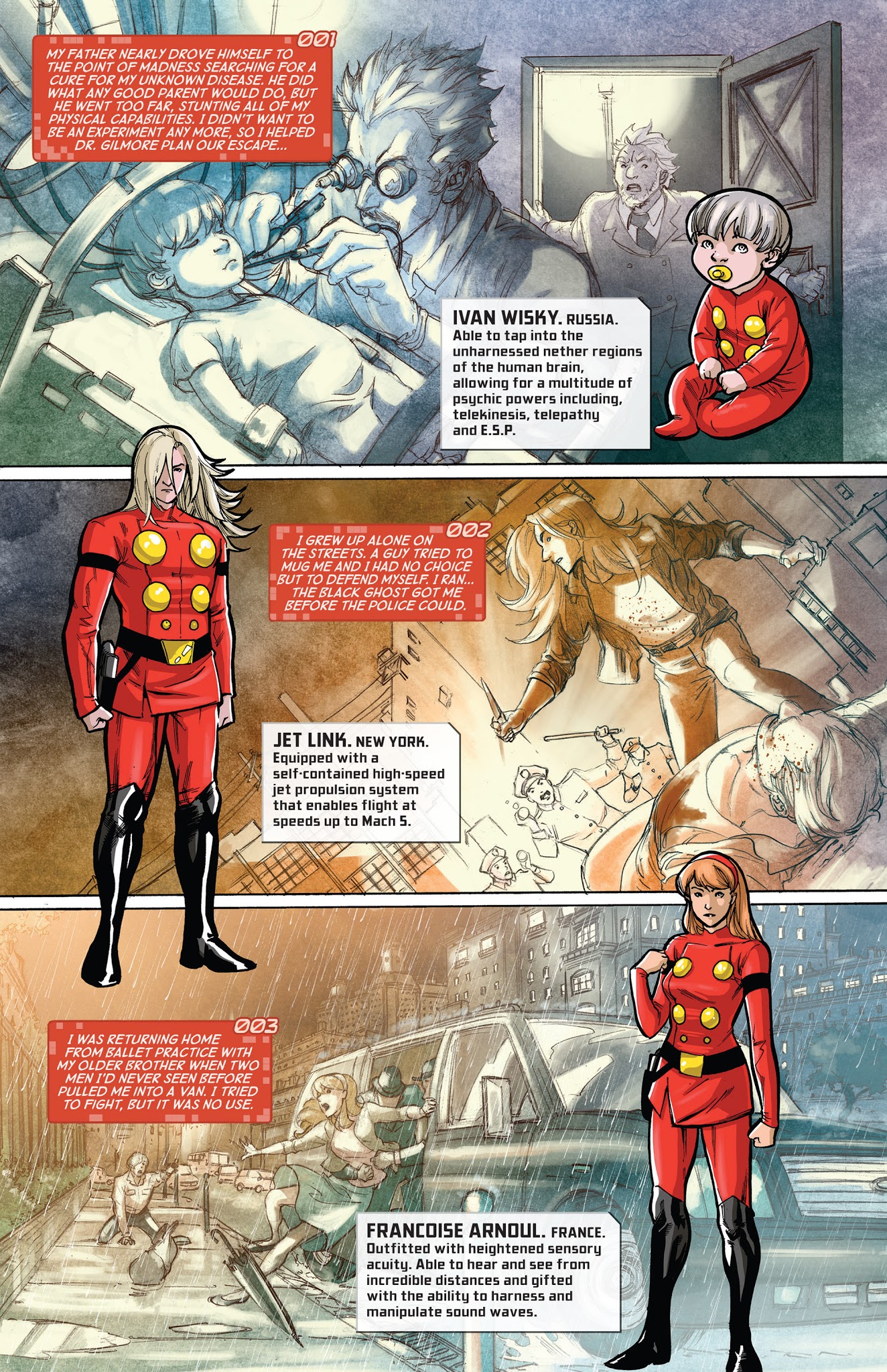 Read online Cyborg 009 comic -  Issue #1 - 6