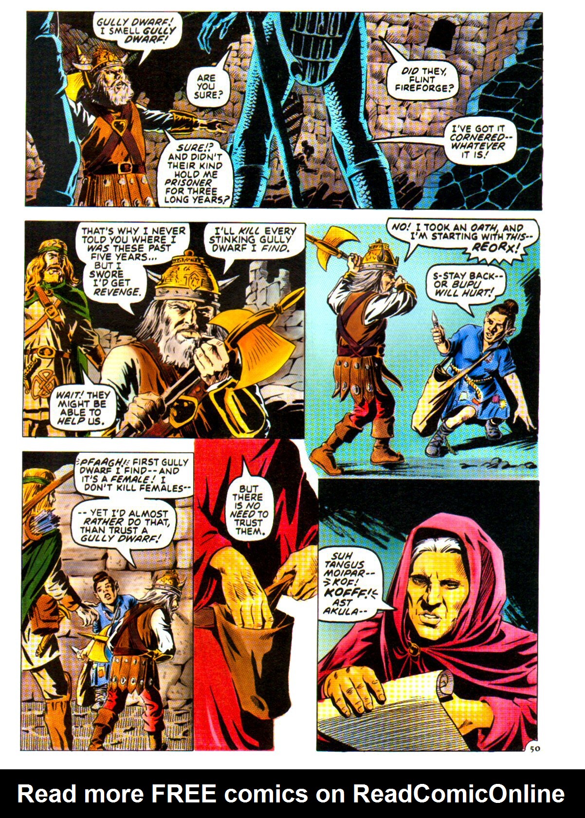 Read online Dragonlance Saga comic -  Issue #1 - 53